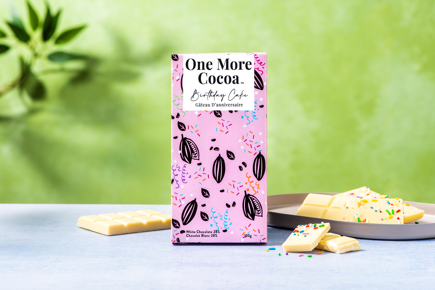 (ON) One More Cocoa Birthday Cake White Chocolate Bar