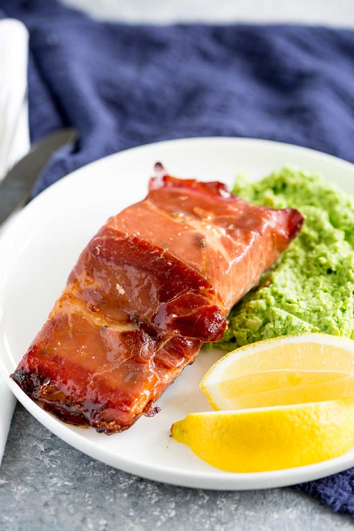 Prosciutto-Wrapped Salmon