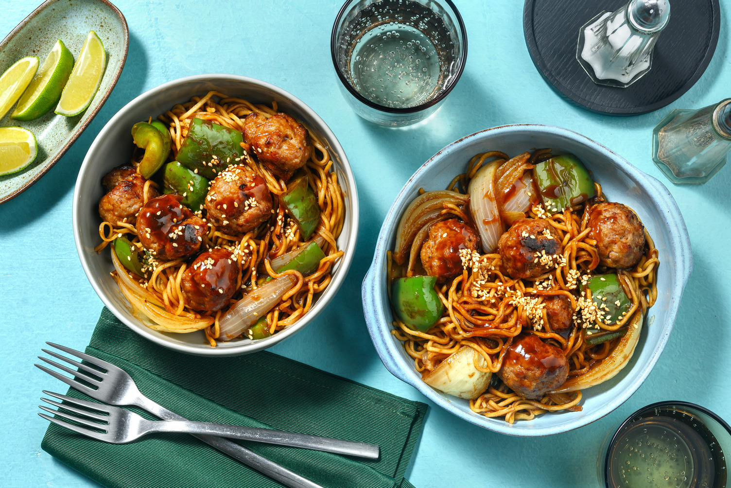 Honey Garlic Pork Meatballs