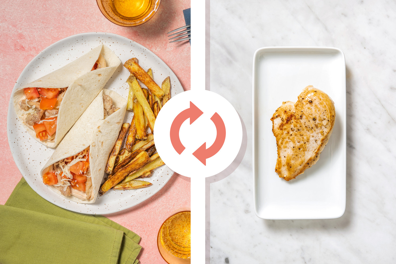 Chipotle Chicken Breast Strip Wraps