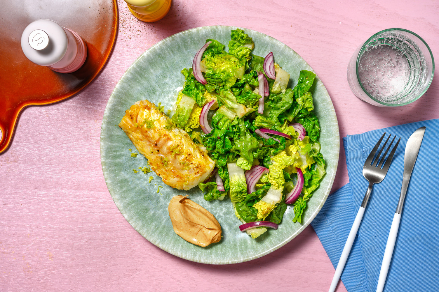 Bacalao al estilo masala