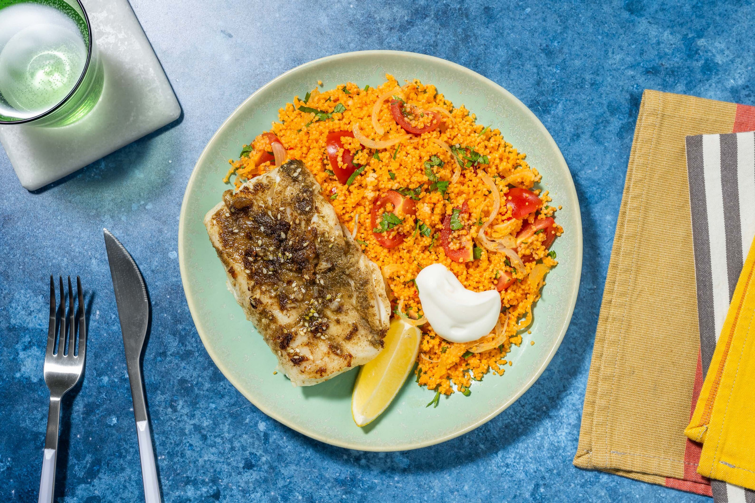 Mediterraner Za'atar Tilapia