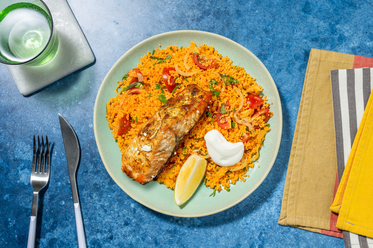 Mediterraner Za'atar Lachsfilet