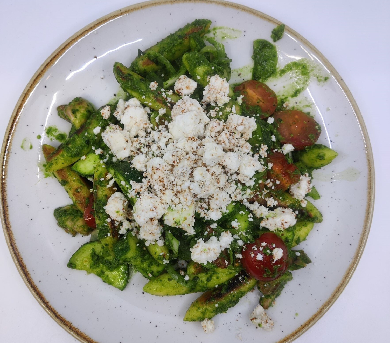 Griechische Schupfnudelpfanne