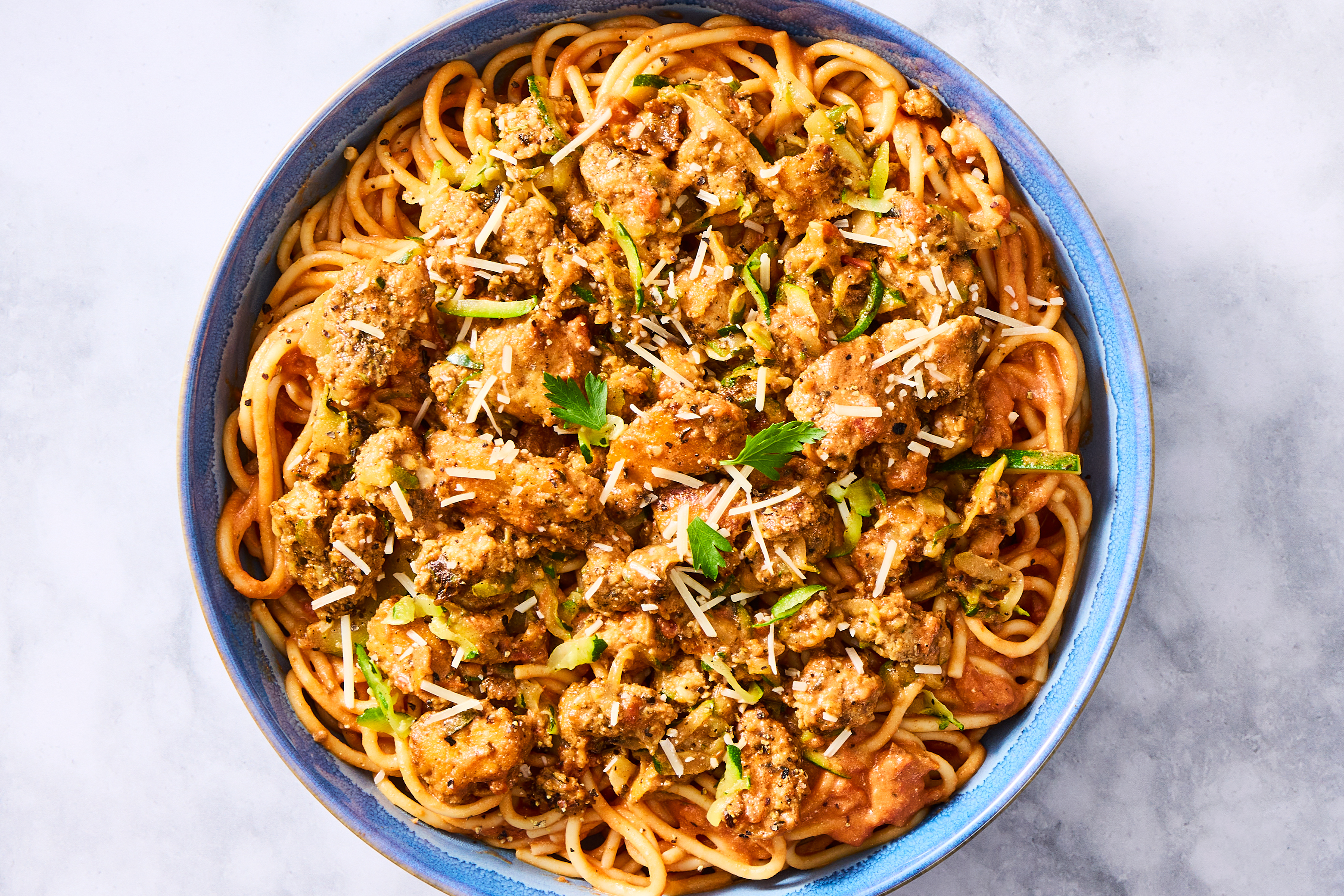 Turkey Ragù & Gluten-Free Linguine
