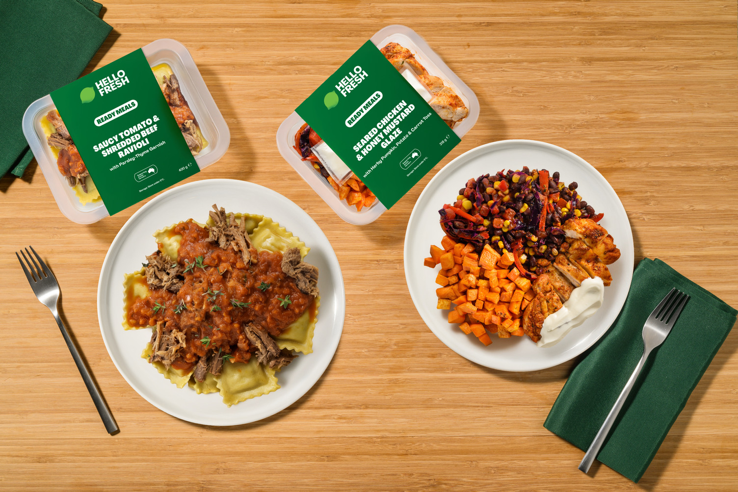 Seared Chicken & Honey Mustard Glaze