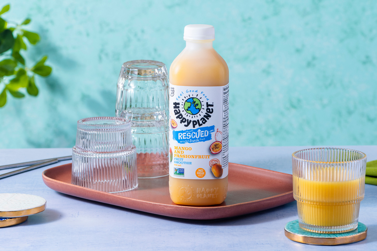 Tropical Mango and Passionfruit Smoothie