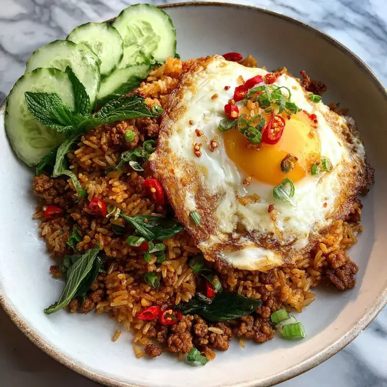 Thai-Style Ground Beef and Tomato Fried Rice