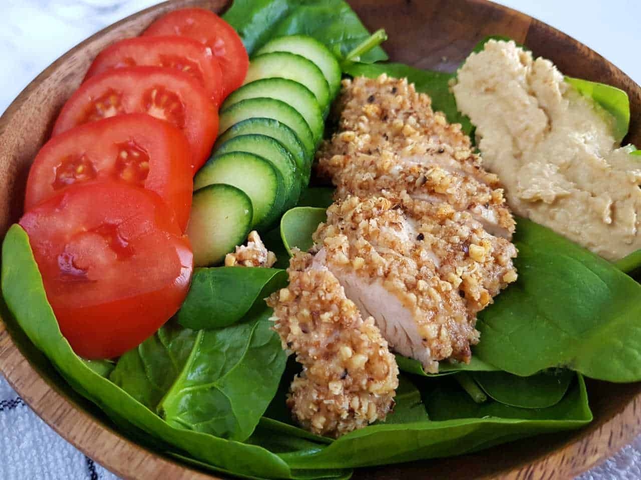 Cranberry-Walnut Crusted Chicken 