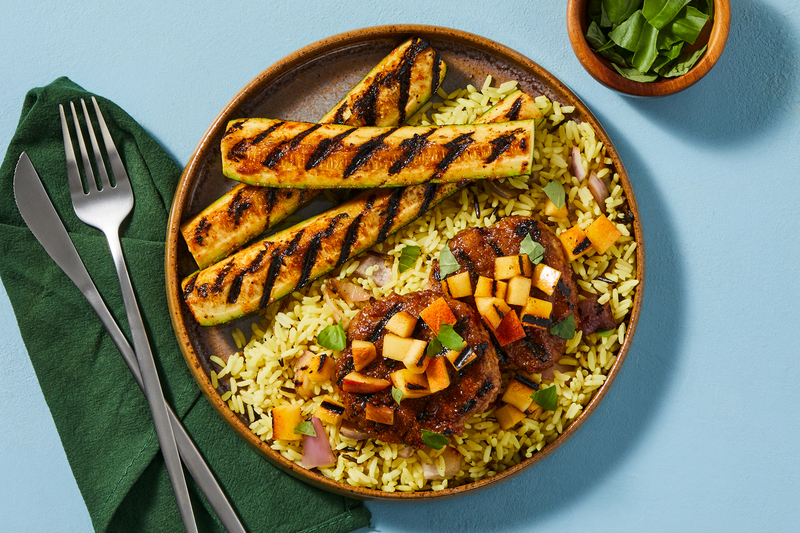 Grilled Honey-Glazed Sausage Patties