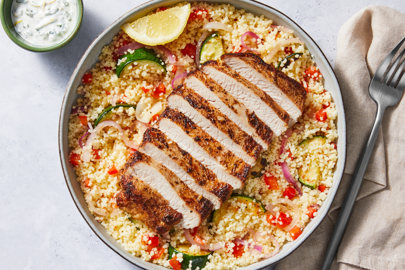 Cal Smart Moroccan-Spiced Halloumi Bowls