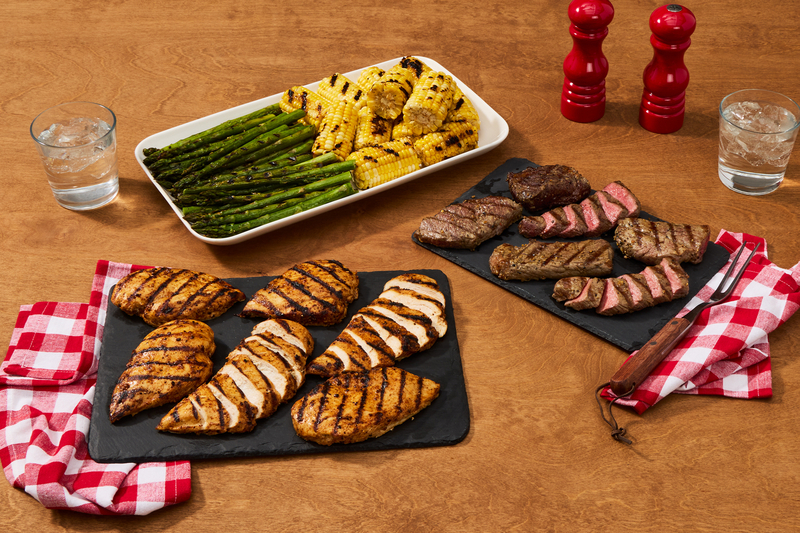 Juicy Steak & Chicken Grill Pack