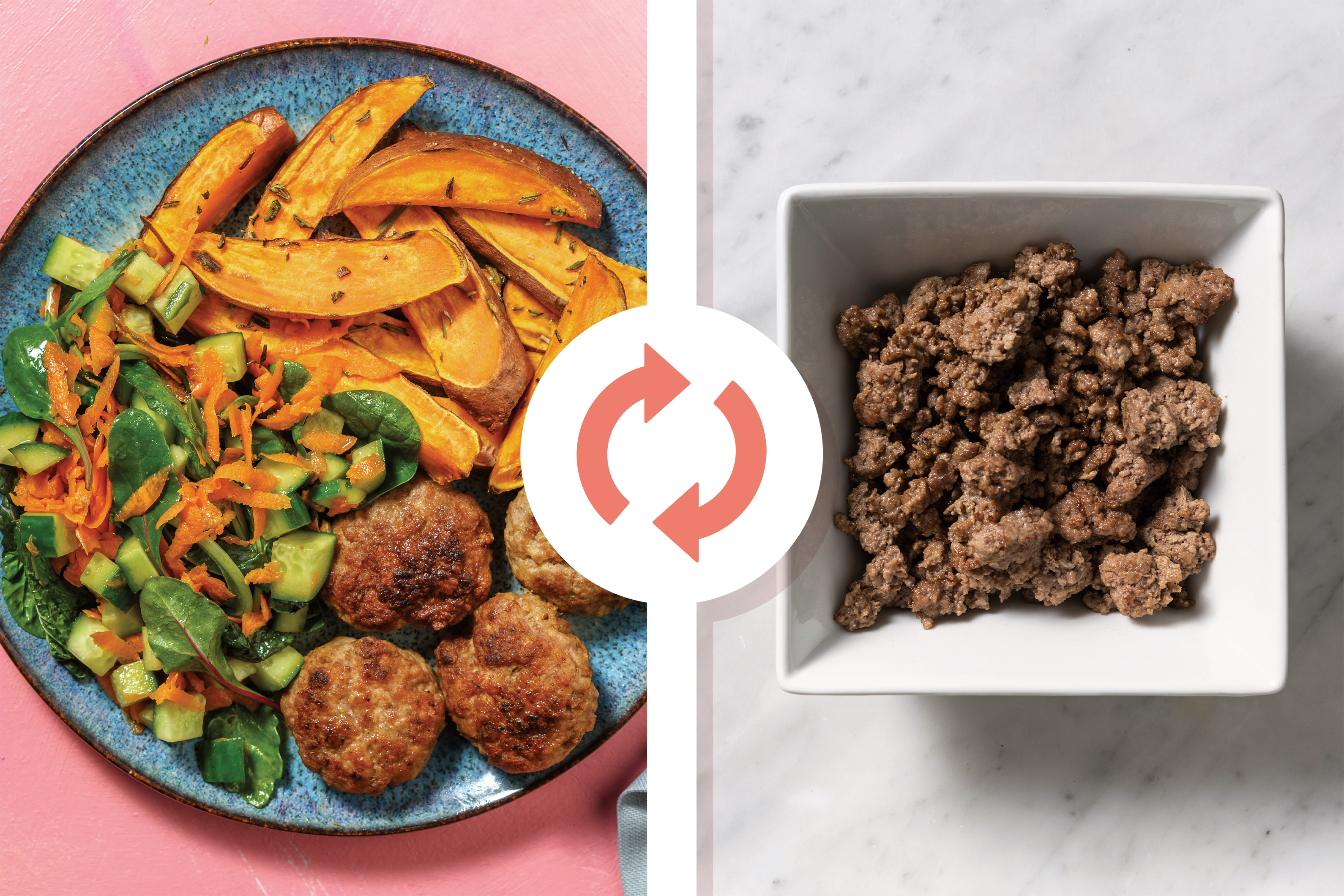 All-American Beef Rissoles