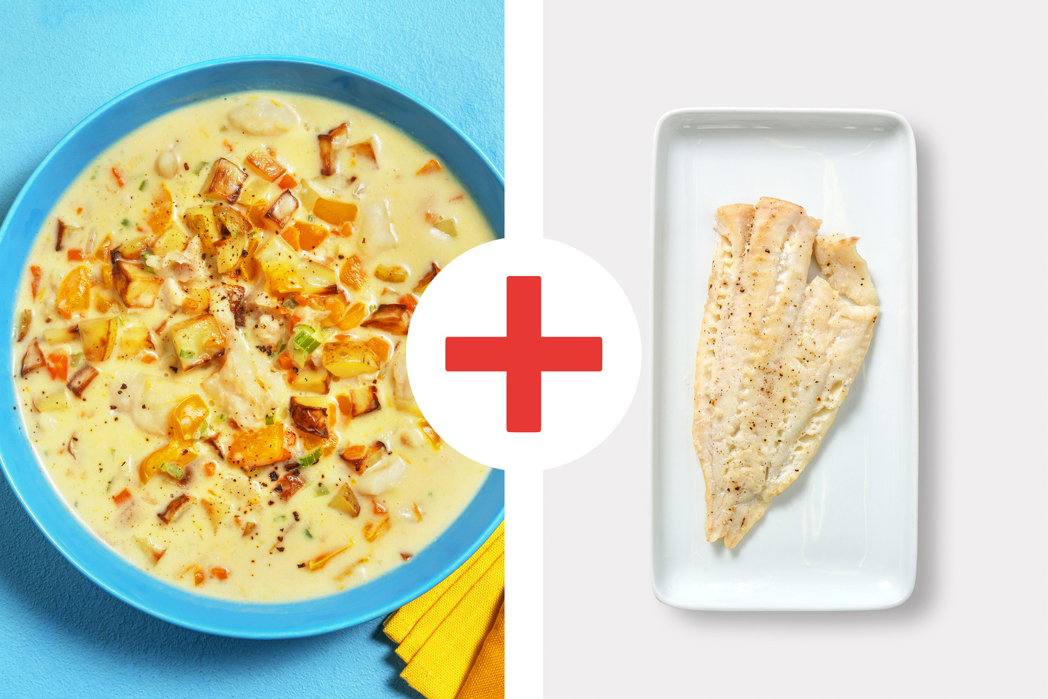 Amalfi-Inspired Double Fish Chowder