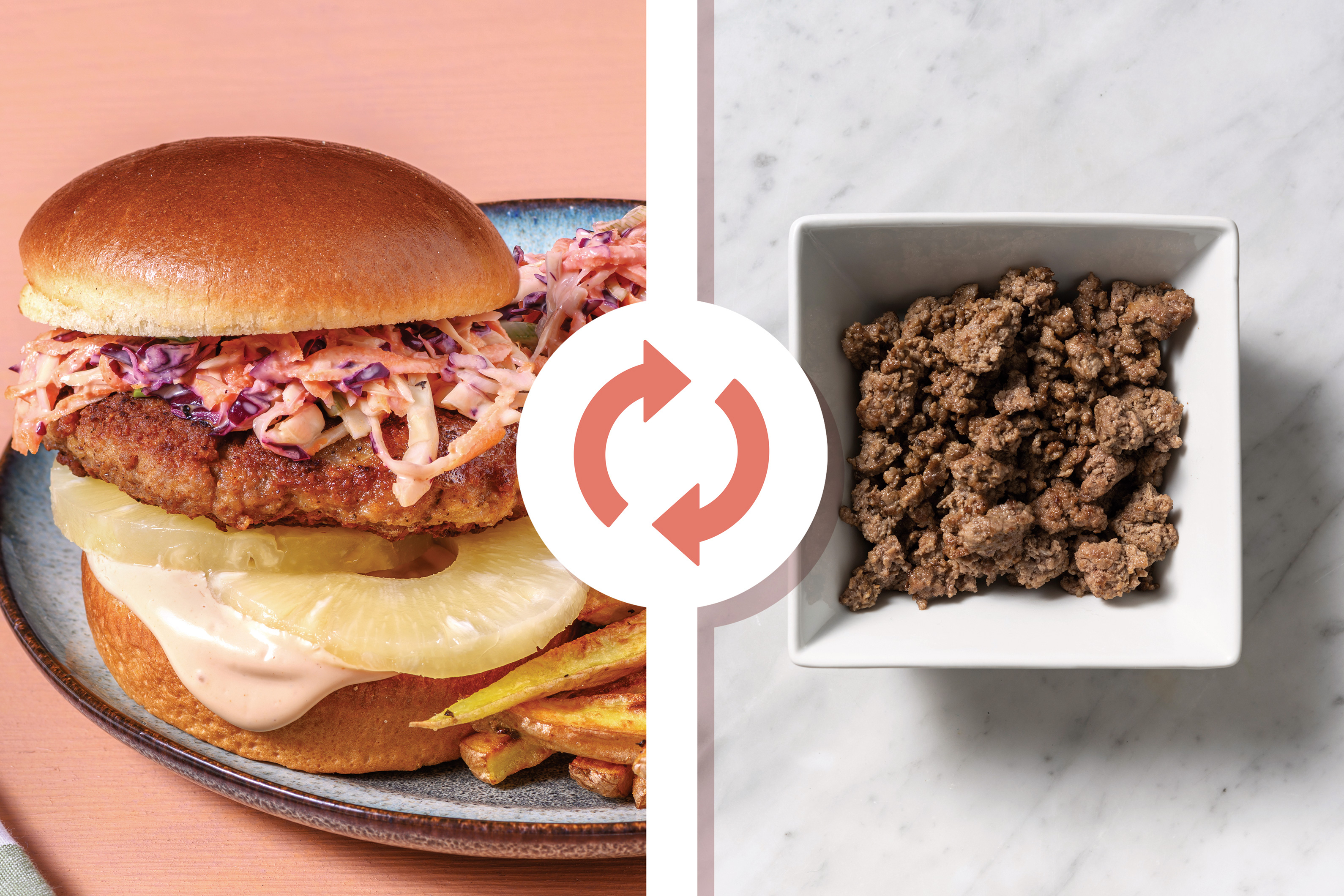 Quick American Beef Burger