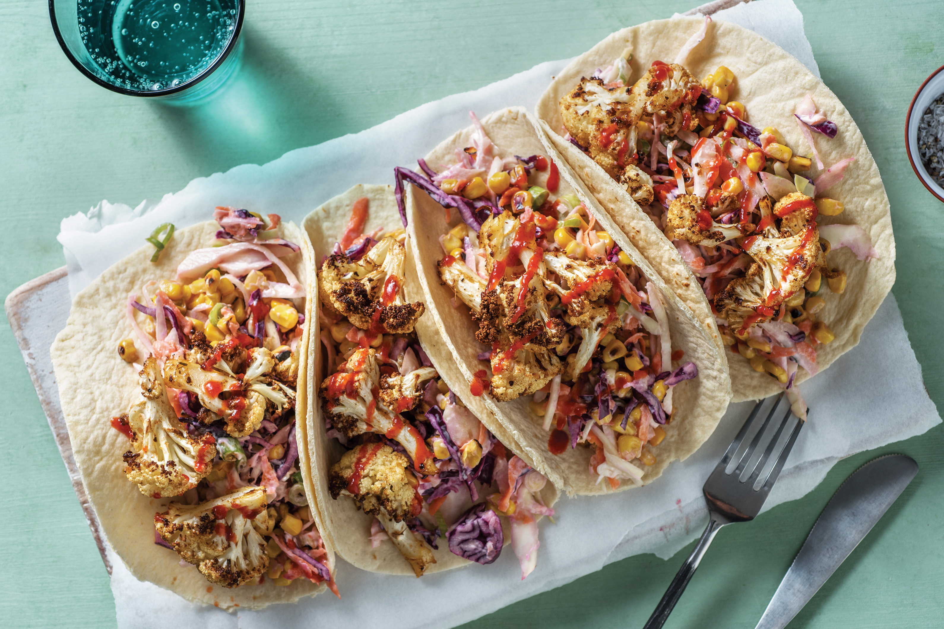 American Cauliflower & Chipotle Tacos