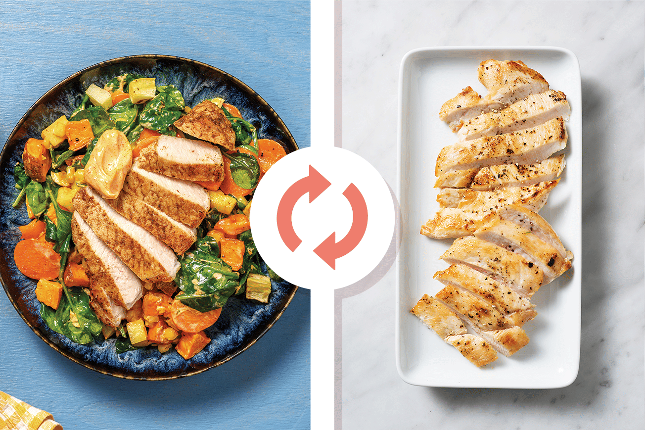 American-Spiced Chicken Steaks