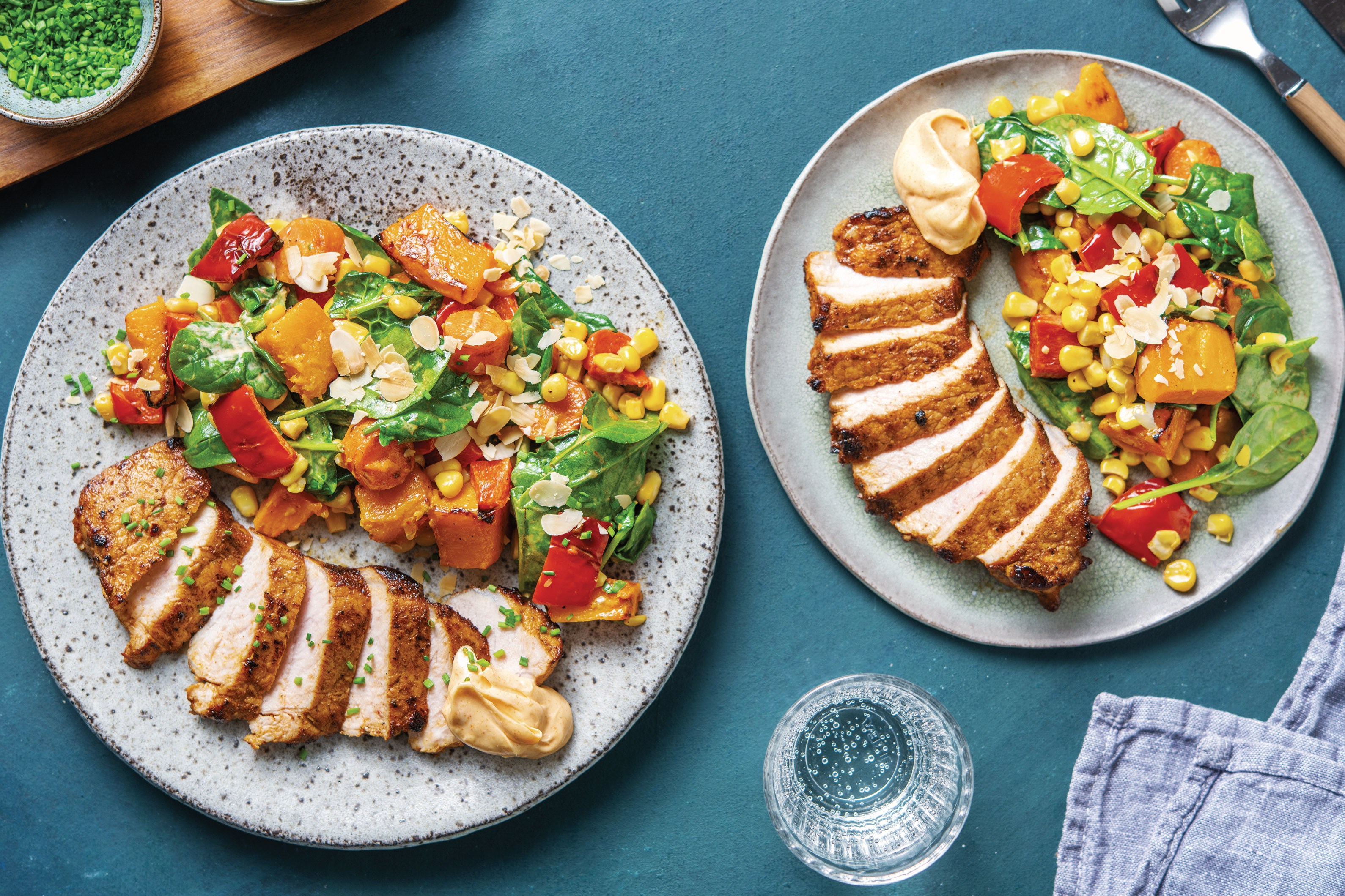 American Spiced Pork Steaks