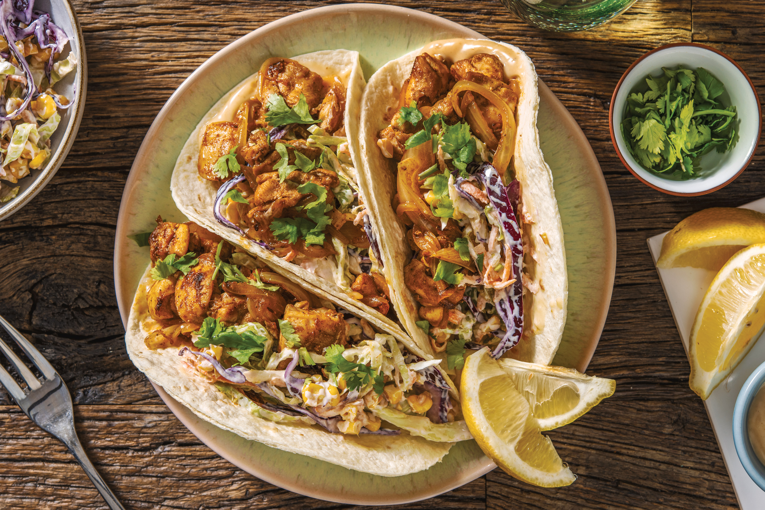 Tex-Mex Chicken Tacos