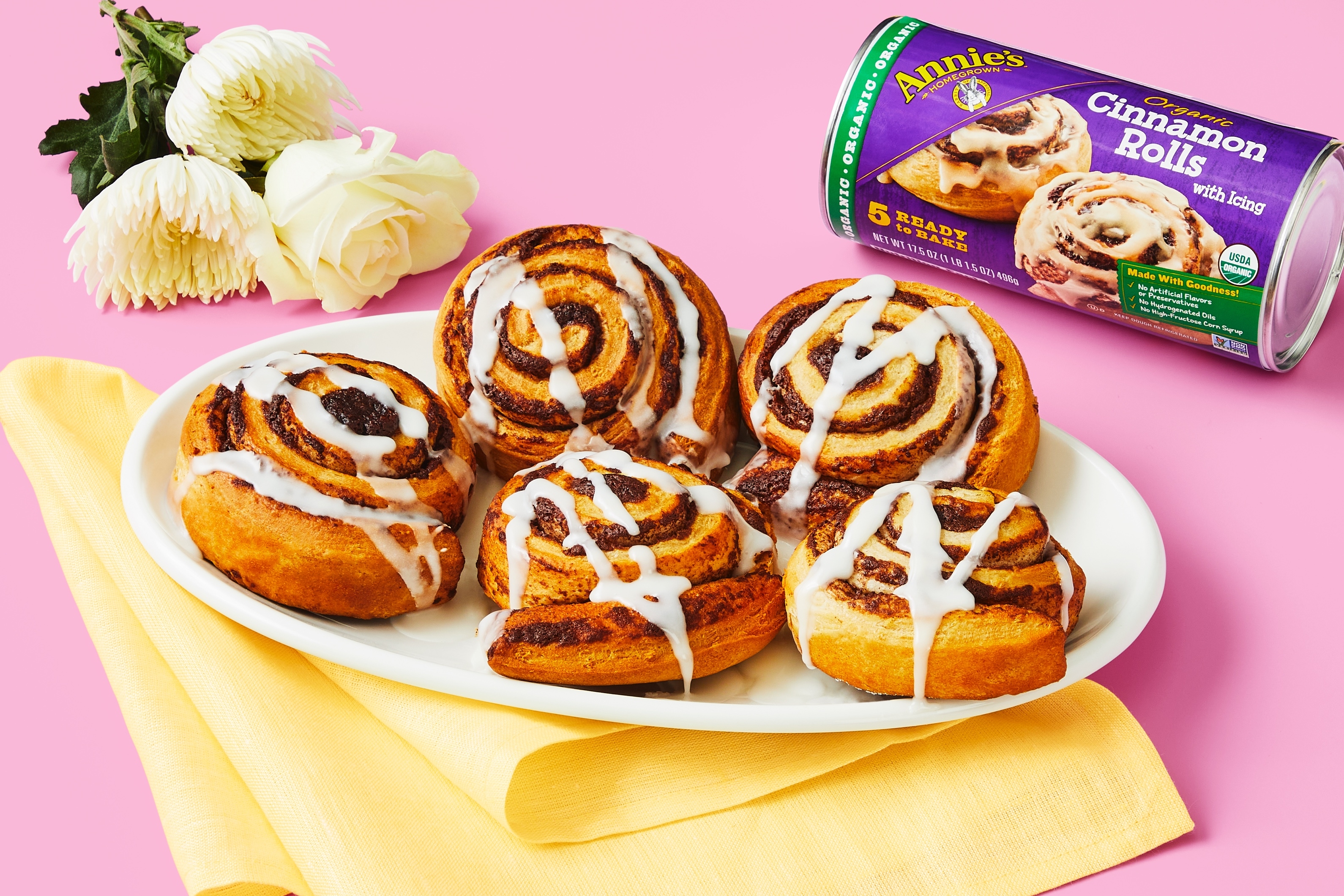 Annie’s Organic Cinnamon Rolls