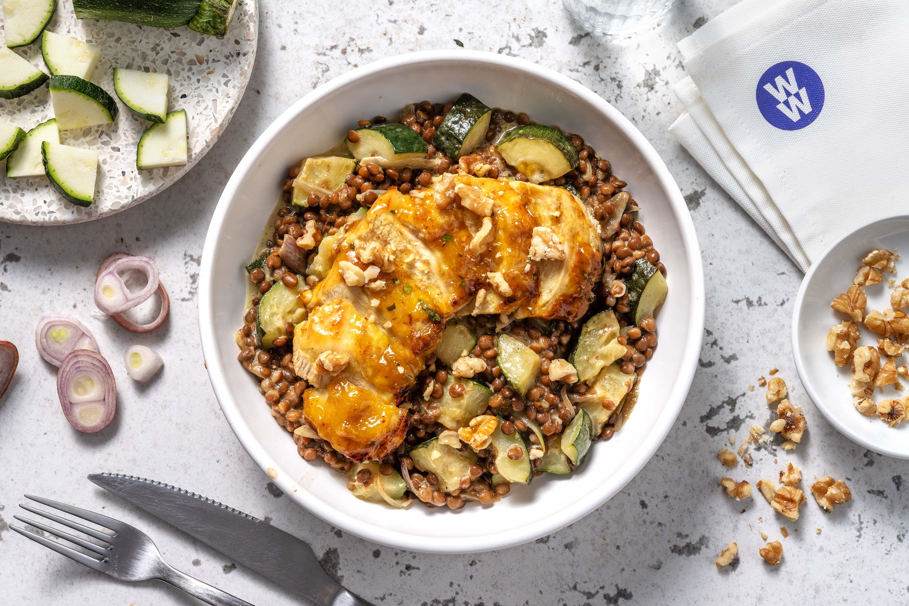 Apple and Sage Glazed Chicken Breast