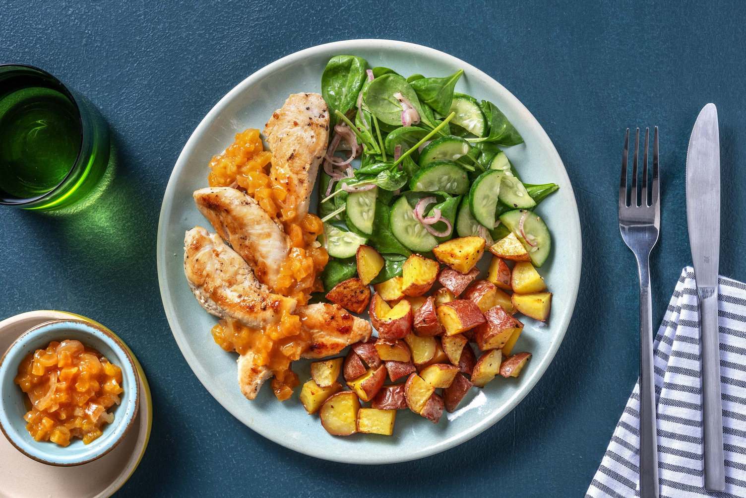 Filets de poulet aux abricots