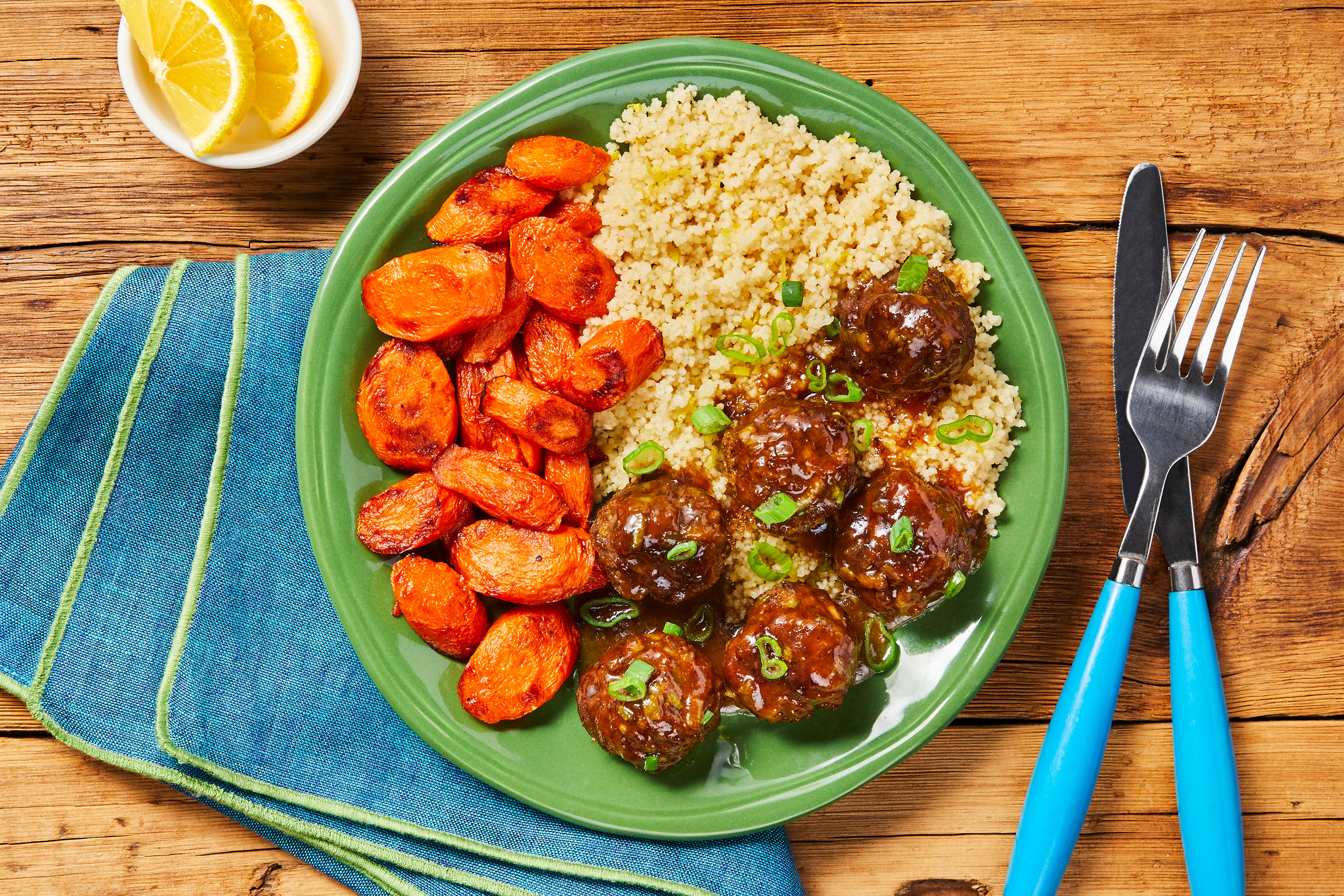Meatballs with an Apricot Glaze