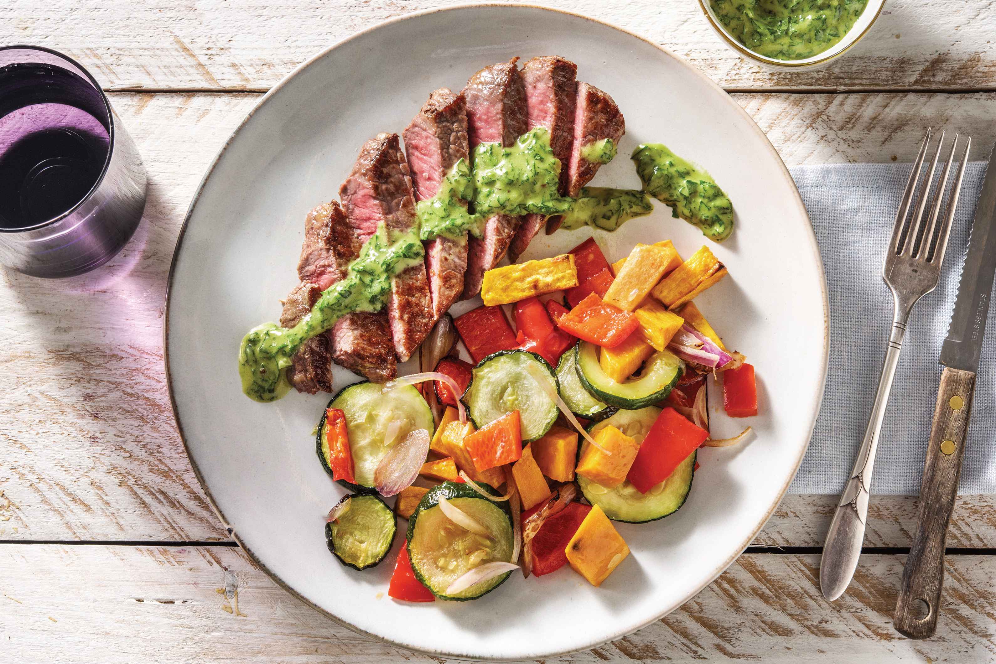Argentinian Steak & Chimichurri