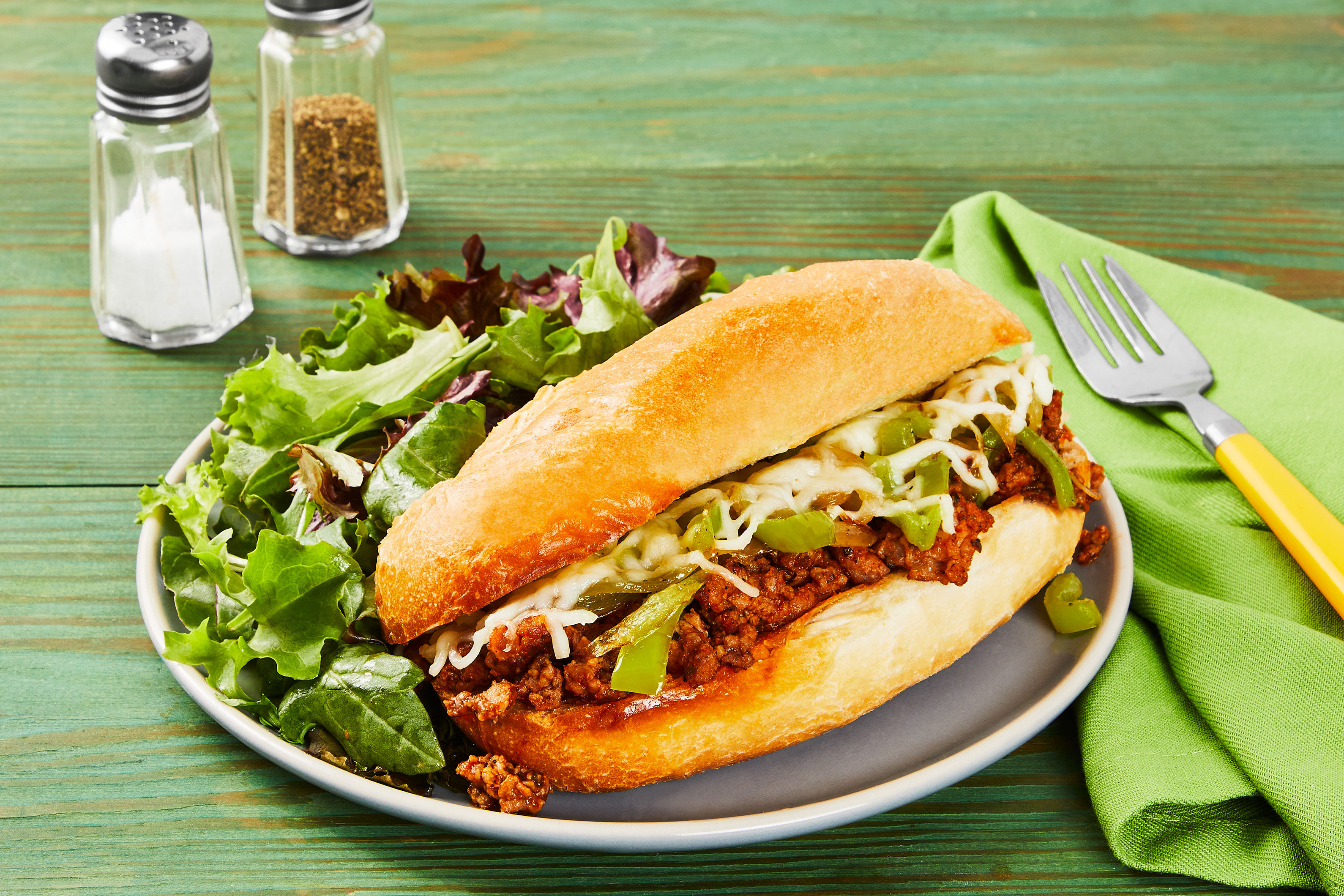 Arthur Ave Pork Sausage & Pepper Heroes