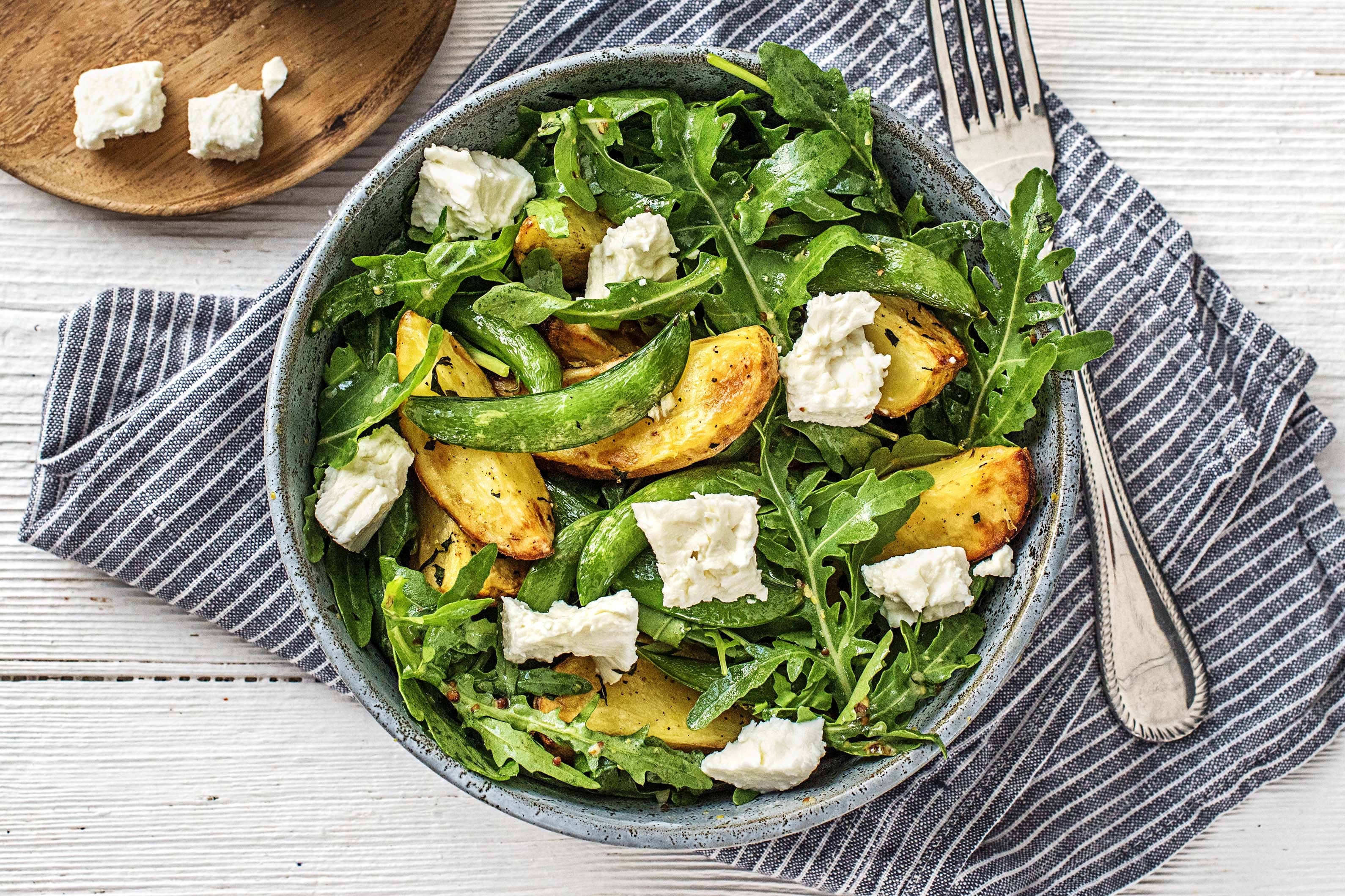 Arugula and Sugar Snap Pea Salad