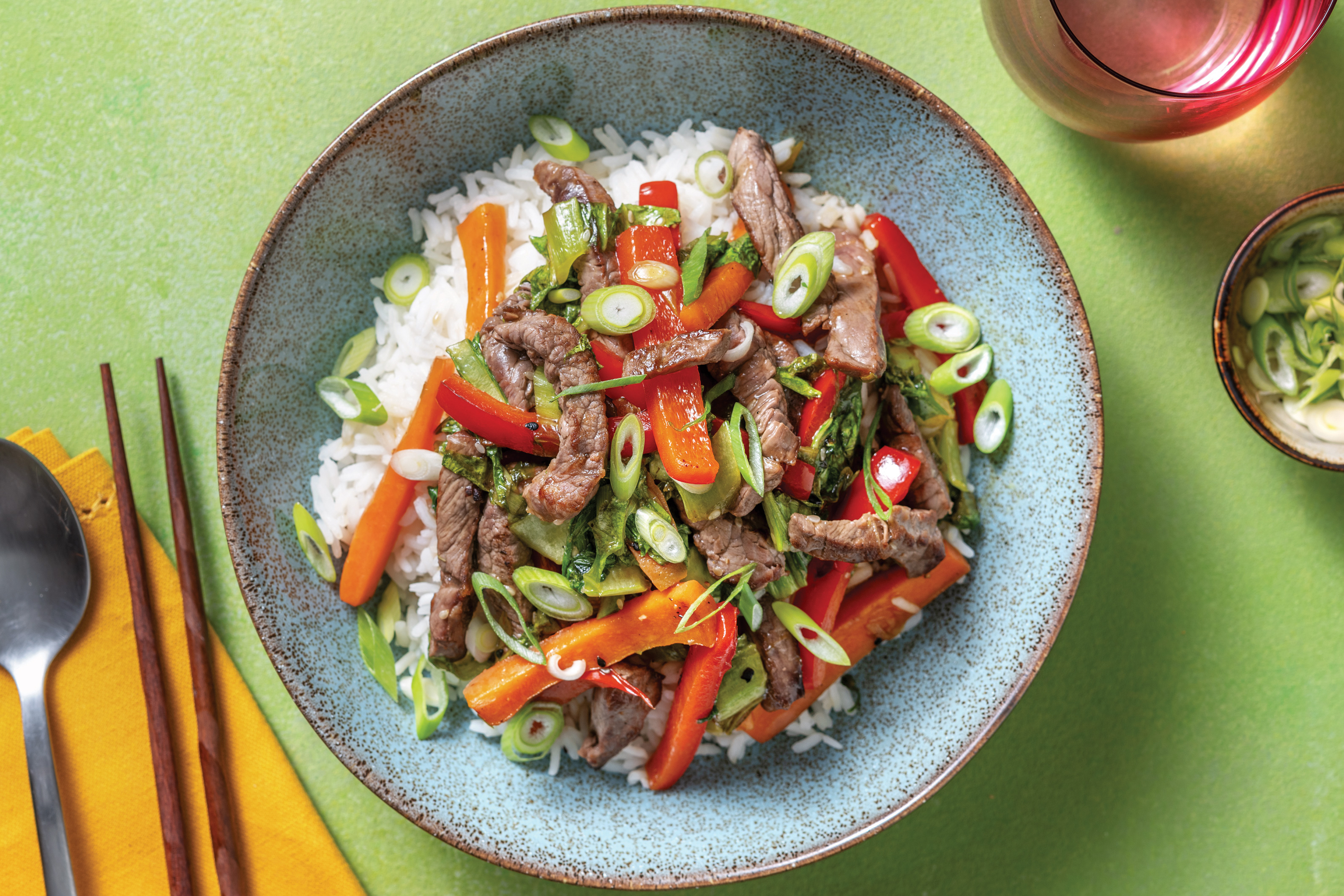 Asian Beef & Veggie Stir-Fry
