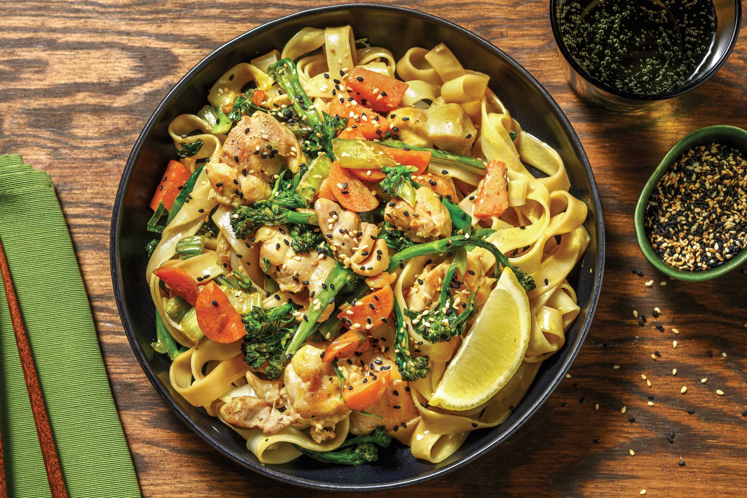 Asian Chicken Noodles