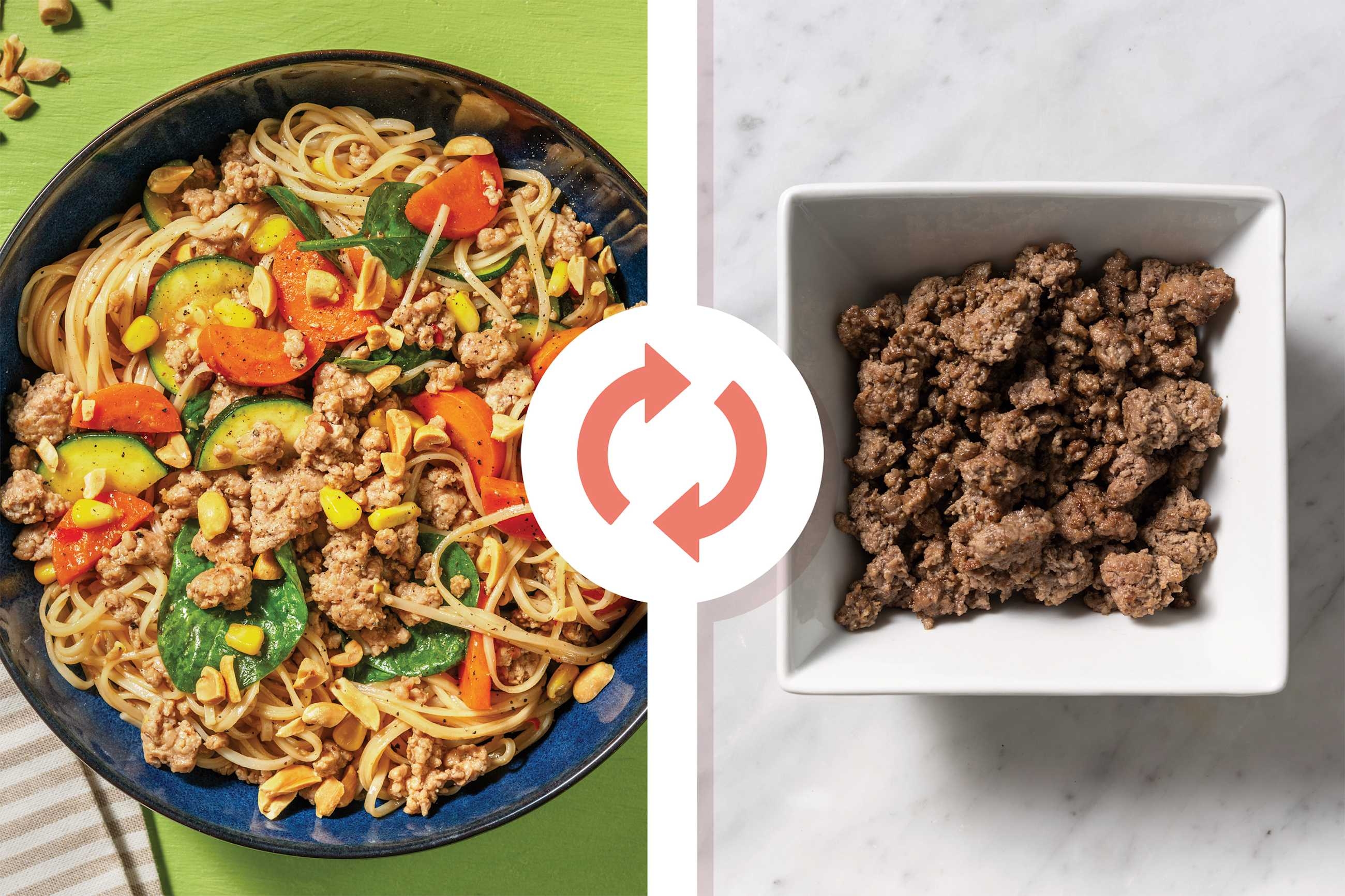 Asian Spiced Beef & Vermicelli Noodles