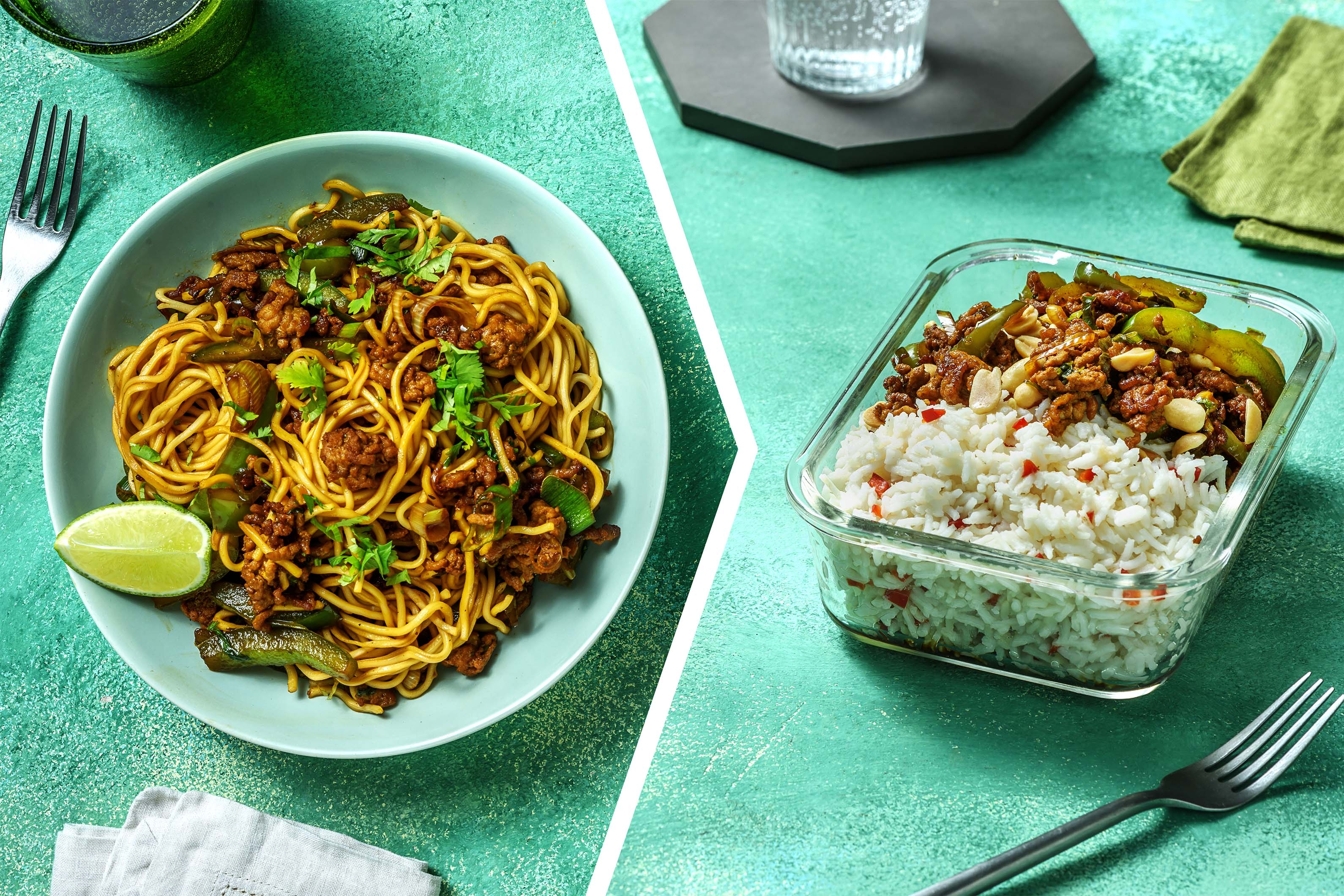 Asian Spiced Pork Dinner