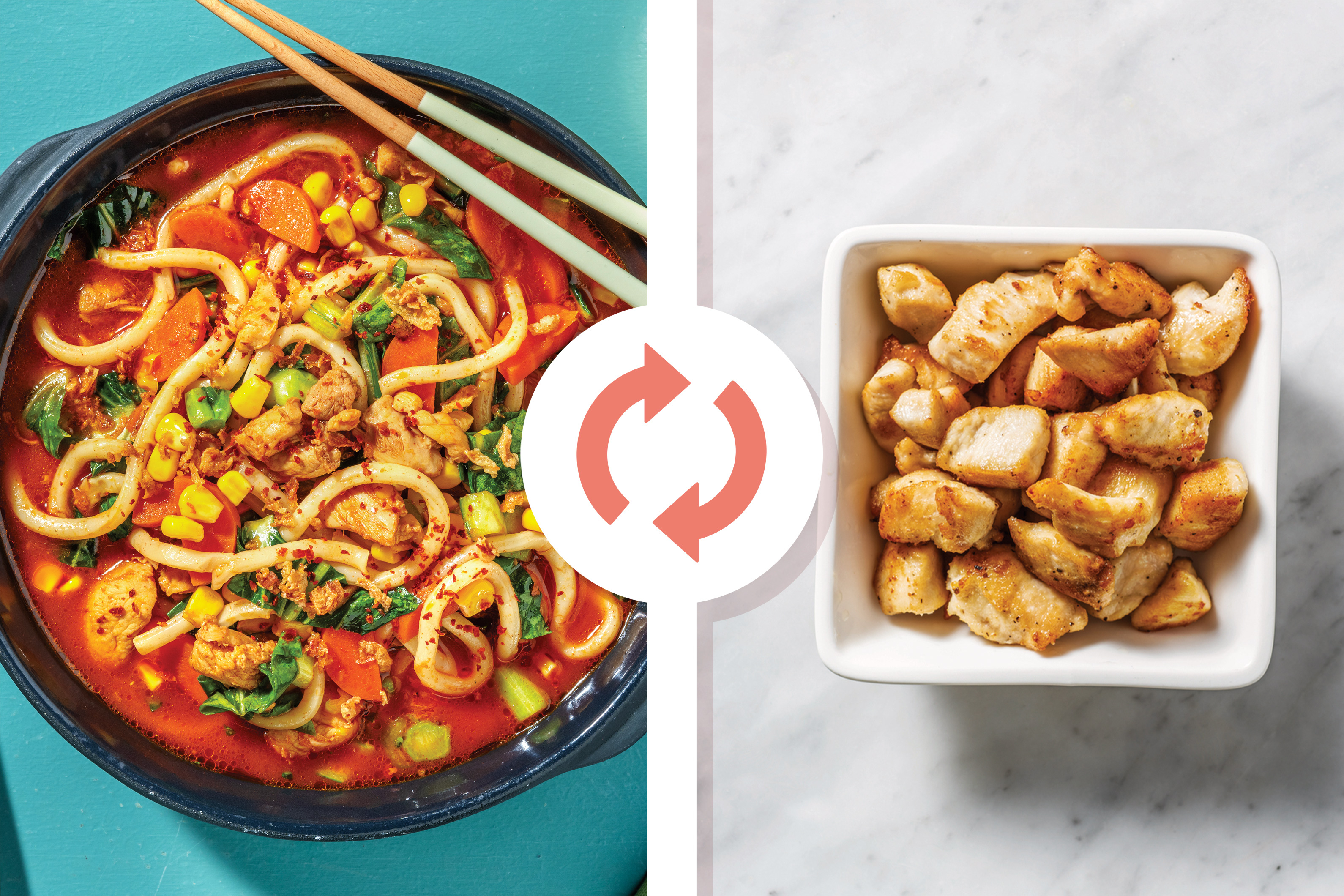 One Pot Asian-Style Chicken Noodle Soup