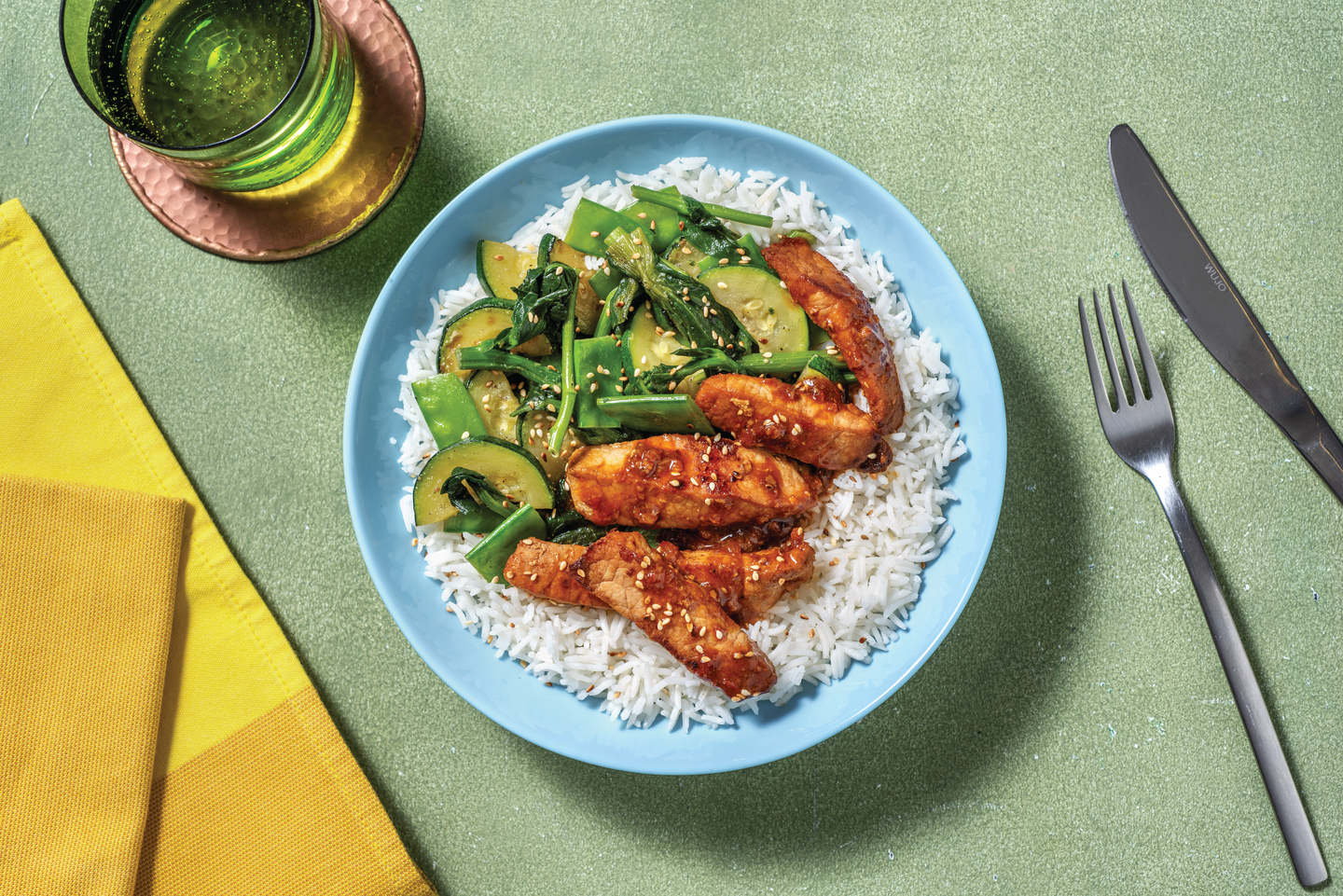 Sichuan Pork & Ginger Greens