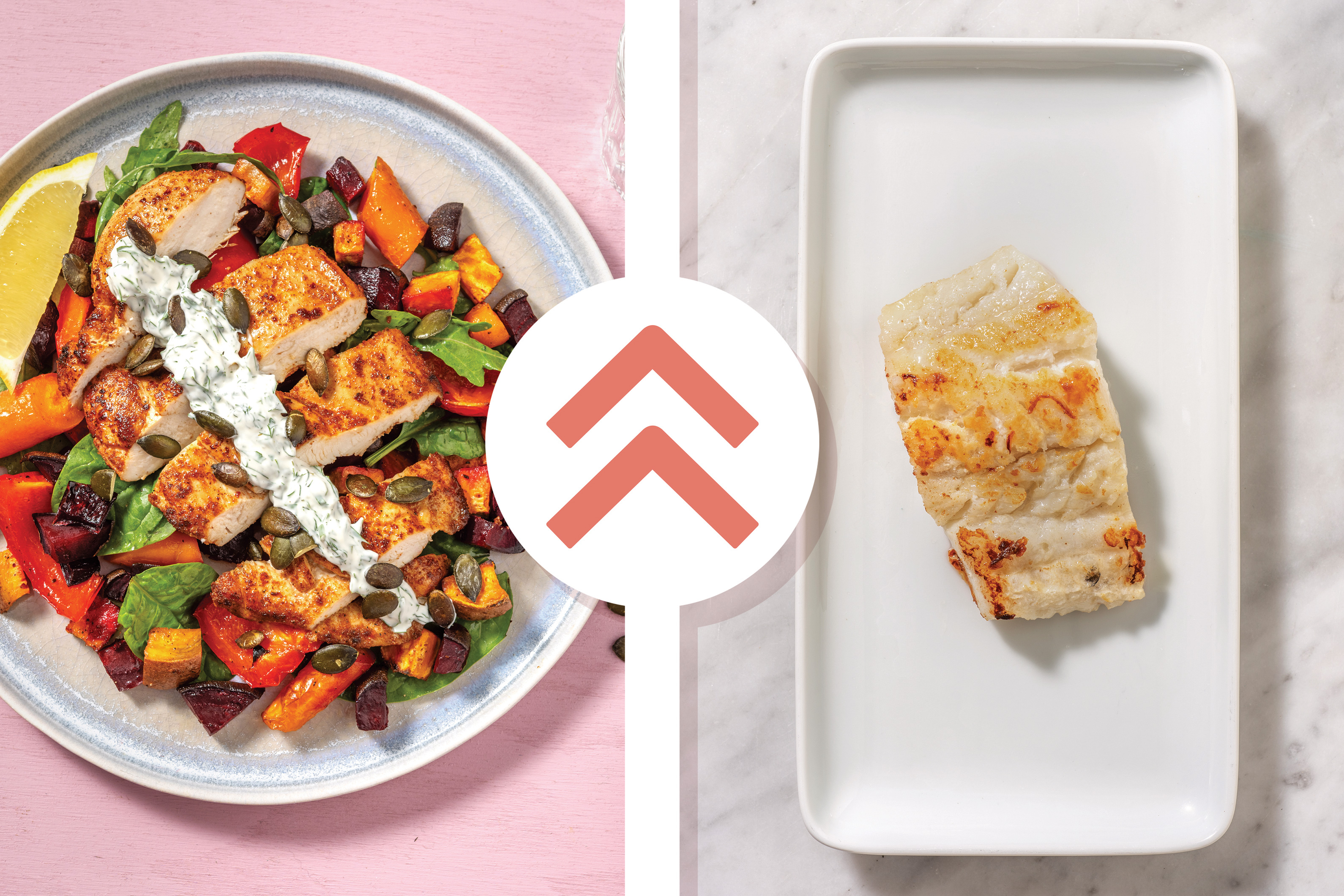 Aussie-Spiced Barramundi & Roast Veggie Salad