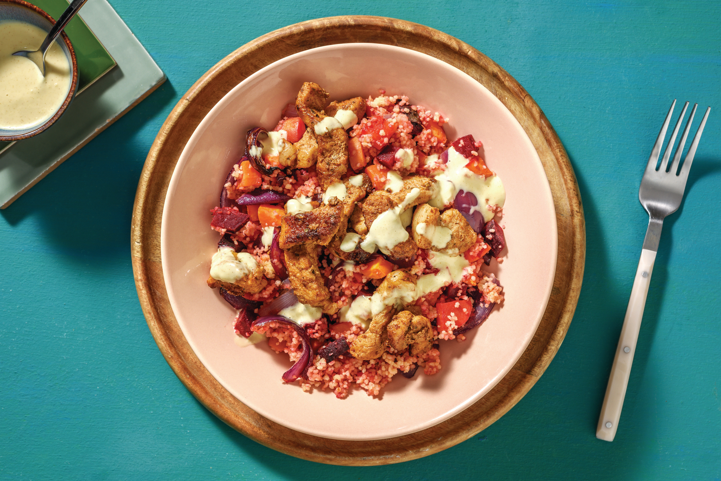 Pork & Roast Veggie Couscous