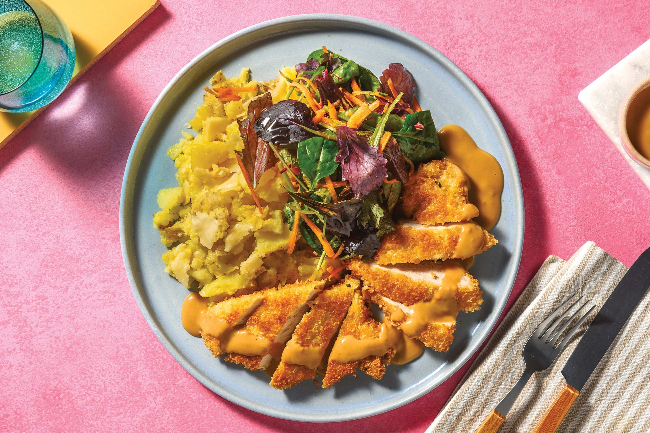 Aussie Pork Schnitzel & Gravy