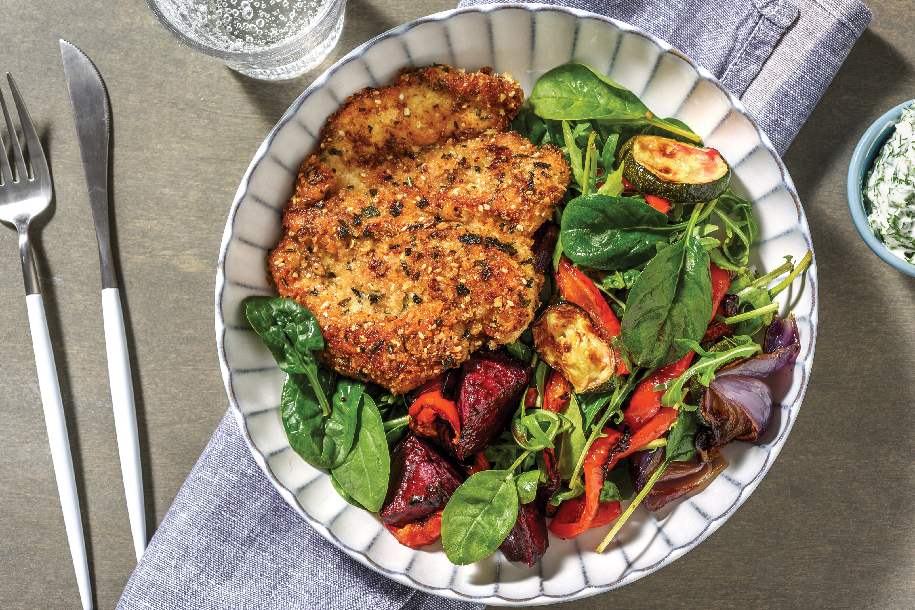 Aussie Seed-Crusted Chicken