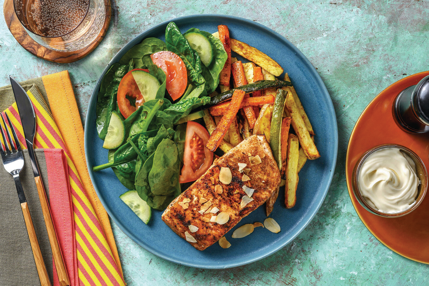 Aussie-Spiced Salmon & Veggies