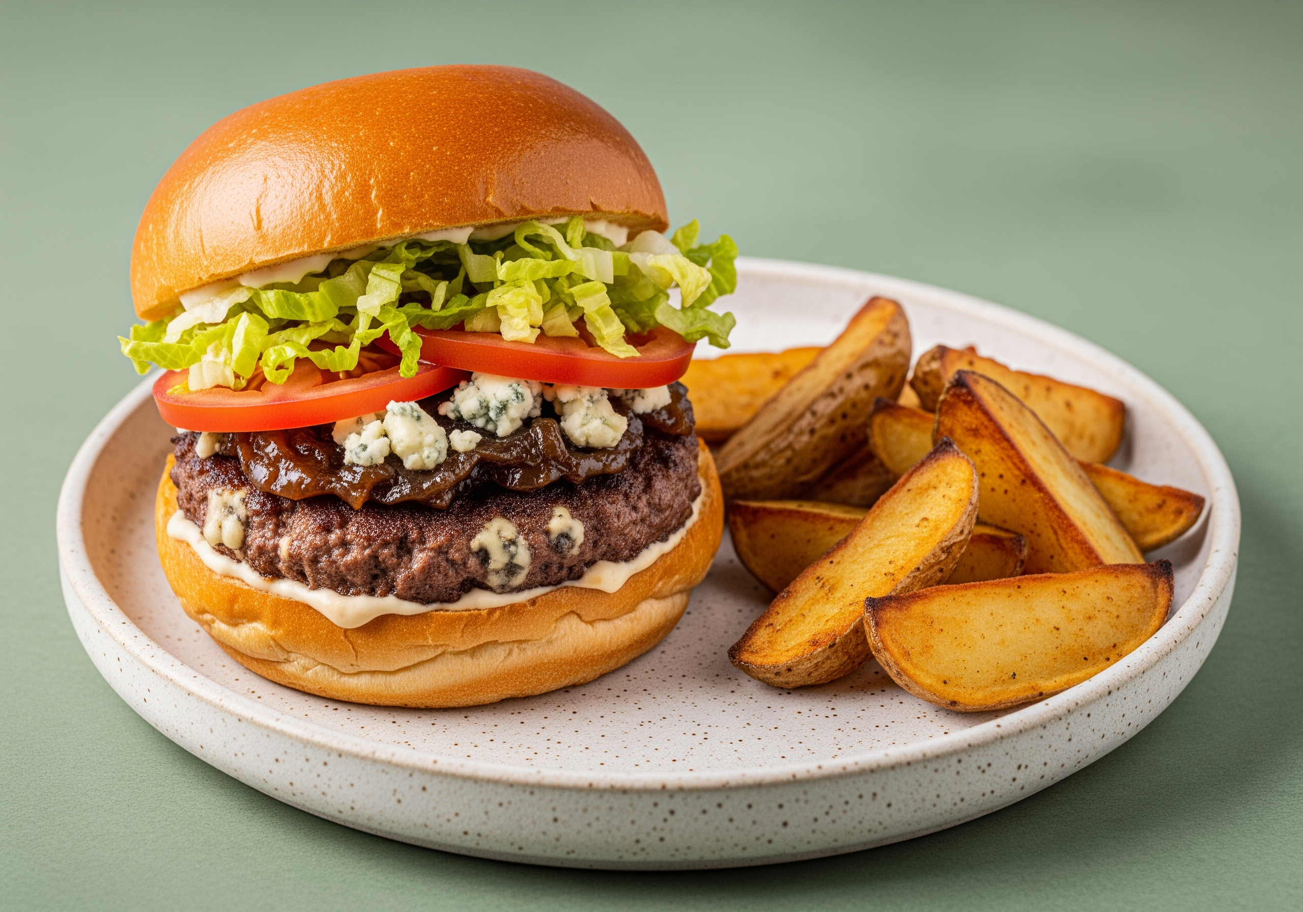 Blue Cheese & Bacon Burgers