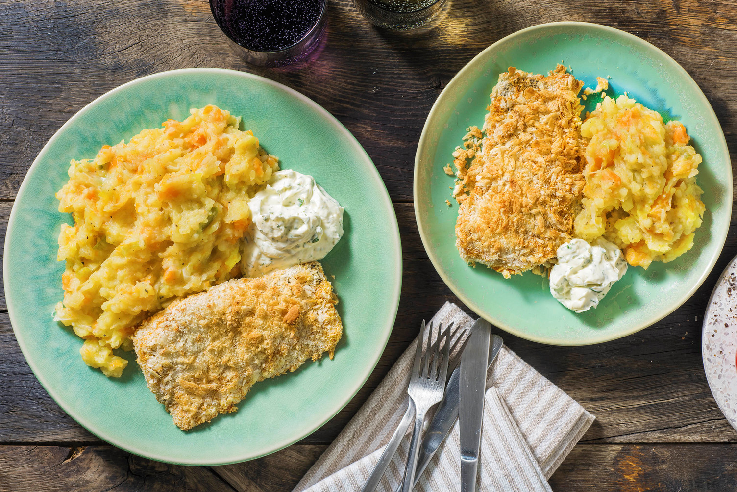 Backfisch aus dem Ofen