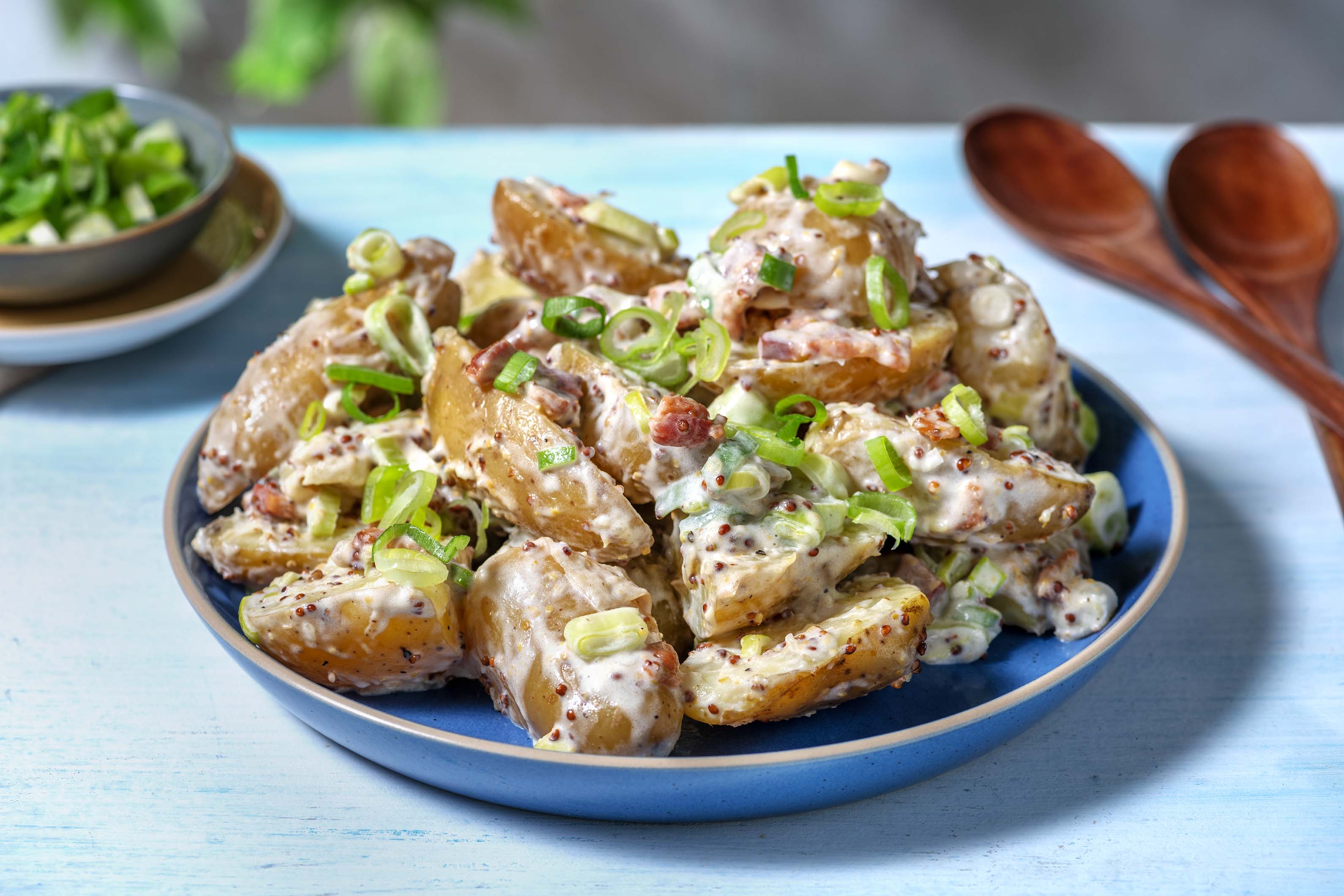 Bacon and Mustard Potato Salad