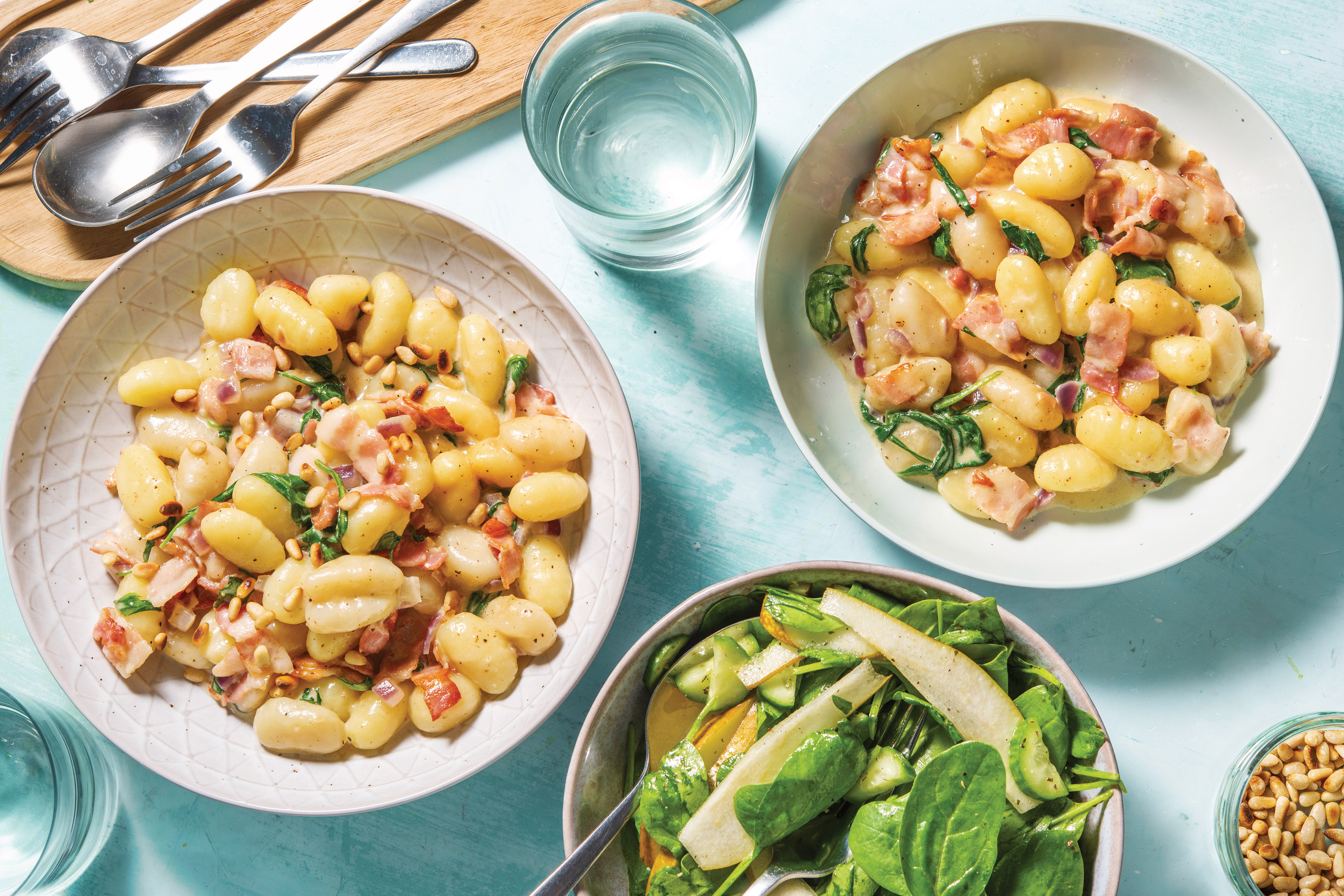 Bacon Gnocchi Carbonara