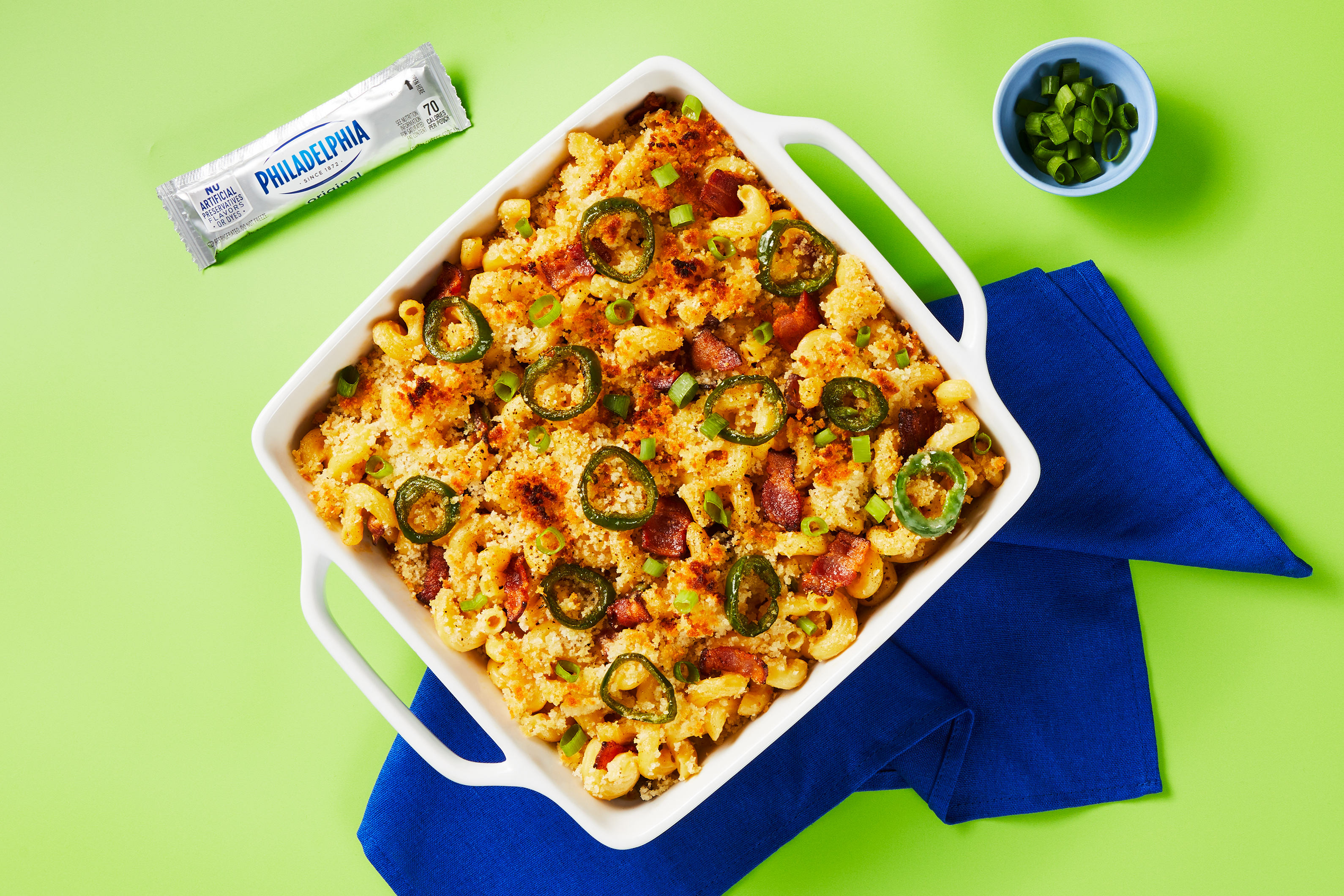 Bacon Jalapeño Mac & Cheese