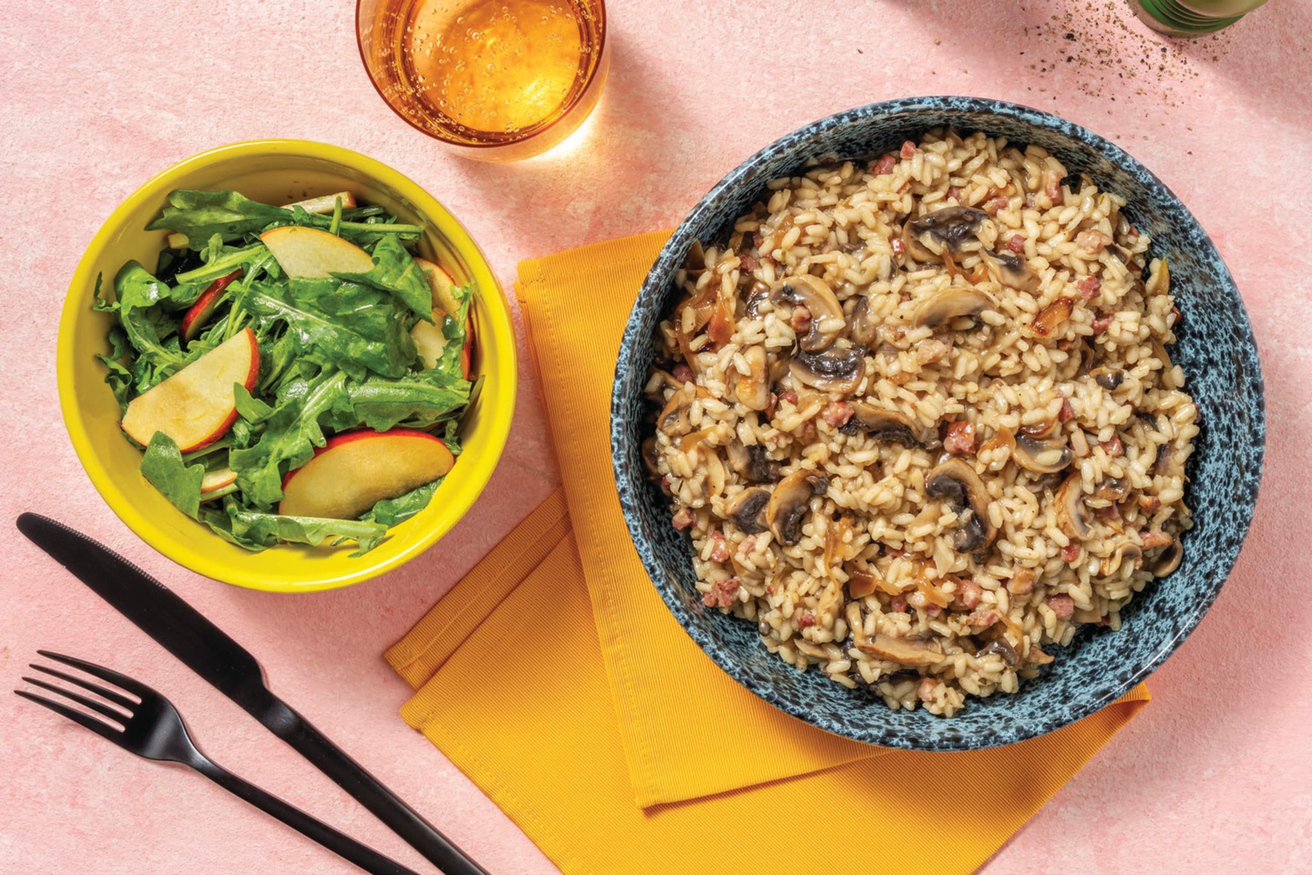 Vegetarian Mince & Mushroom Risotto