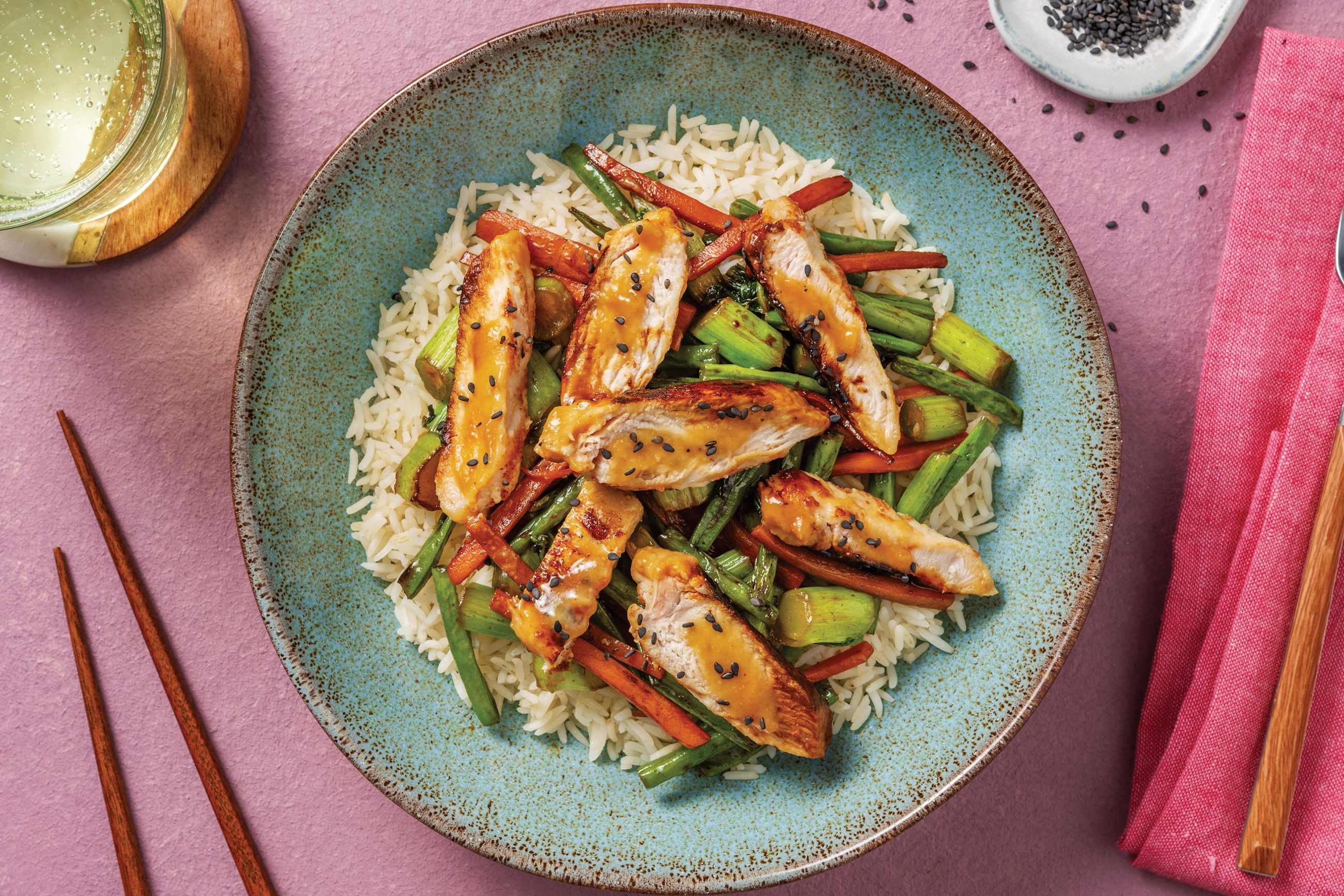 Baked Miso Ginger Chicken