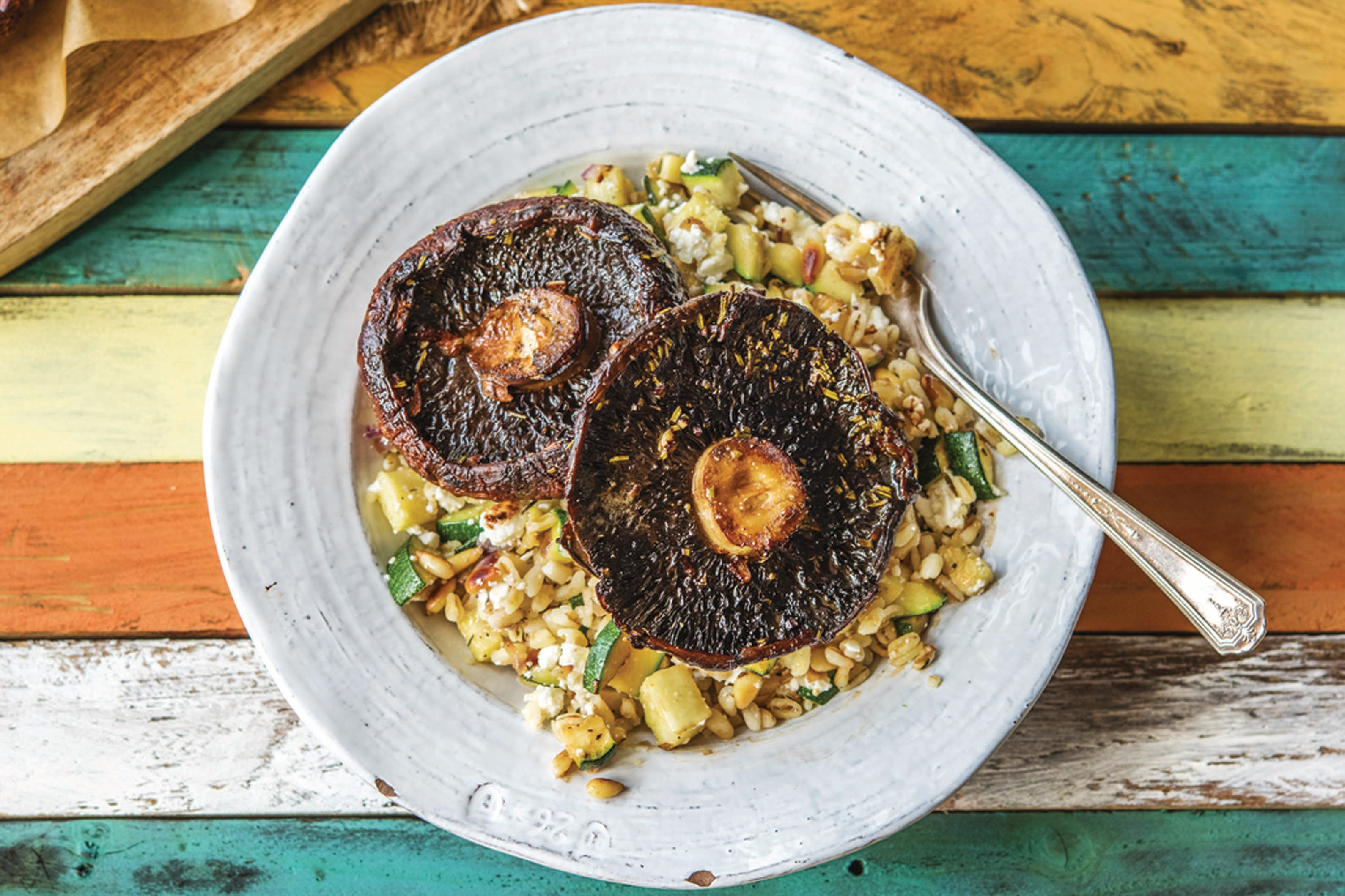 Balsamic Roasted Mushroom 'Steaks'