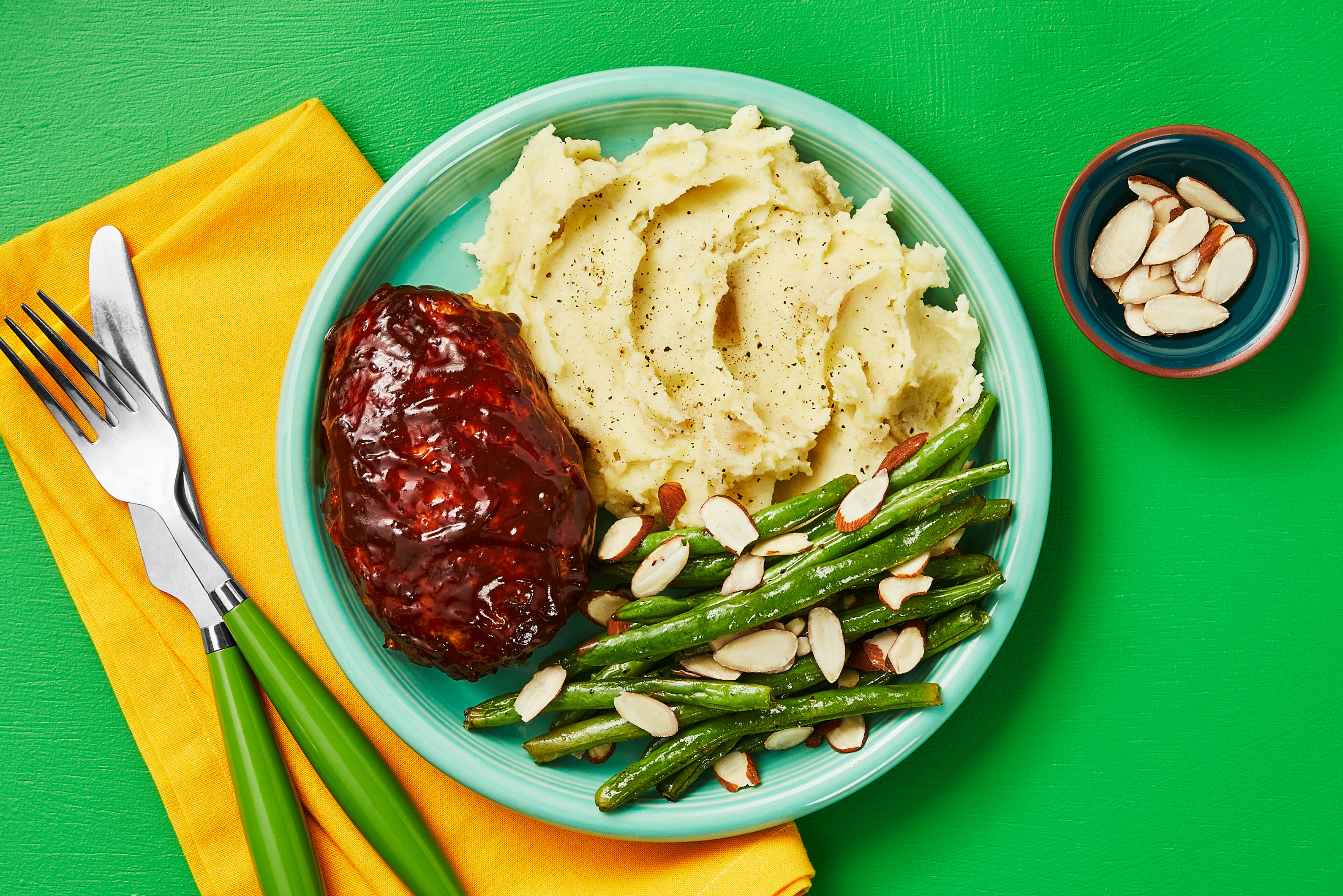 Balsamic Rosemary Turkey Meatloaves